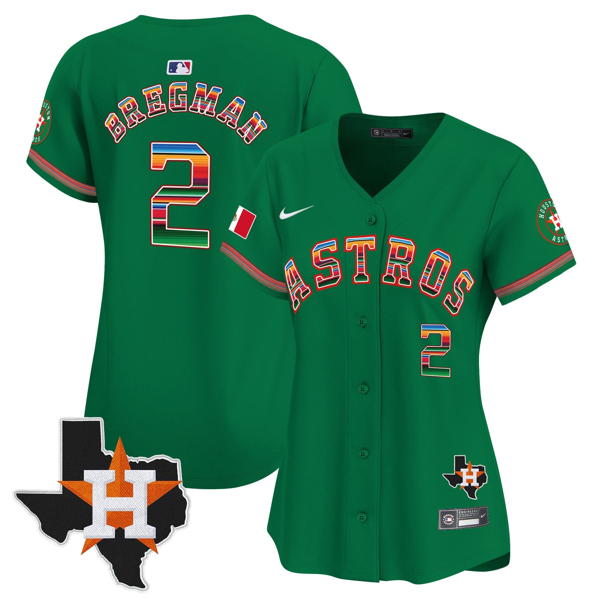 Women’s Mexico Texas Patch Vapor Premier Limited Jersey