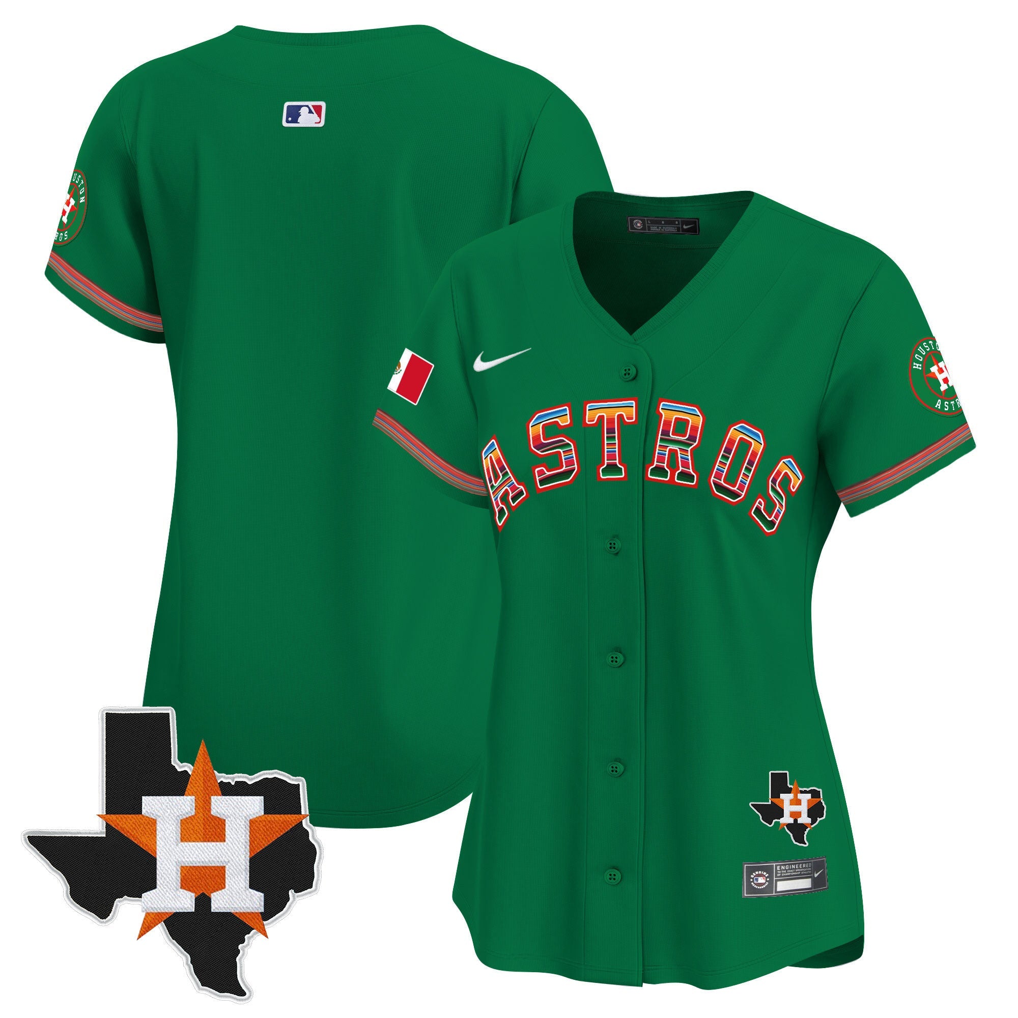 Women’s Mexico Texas Patch Vapor Premier Limited Jersey