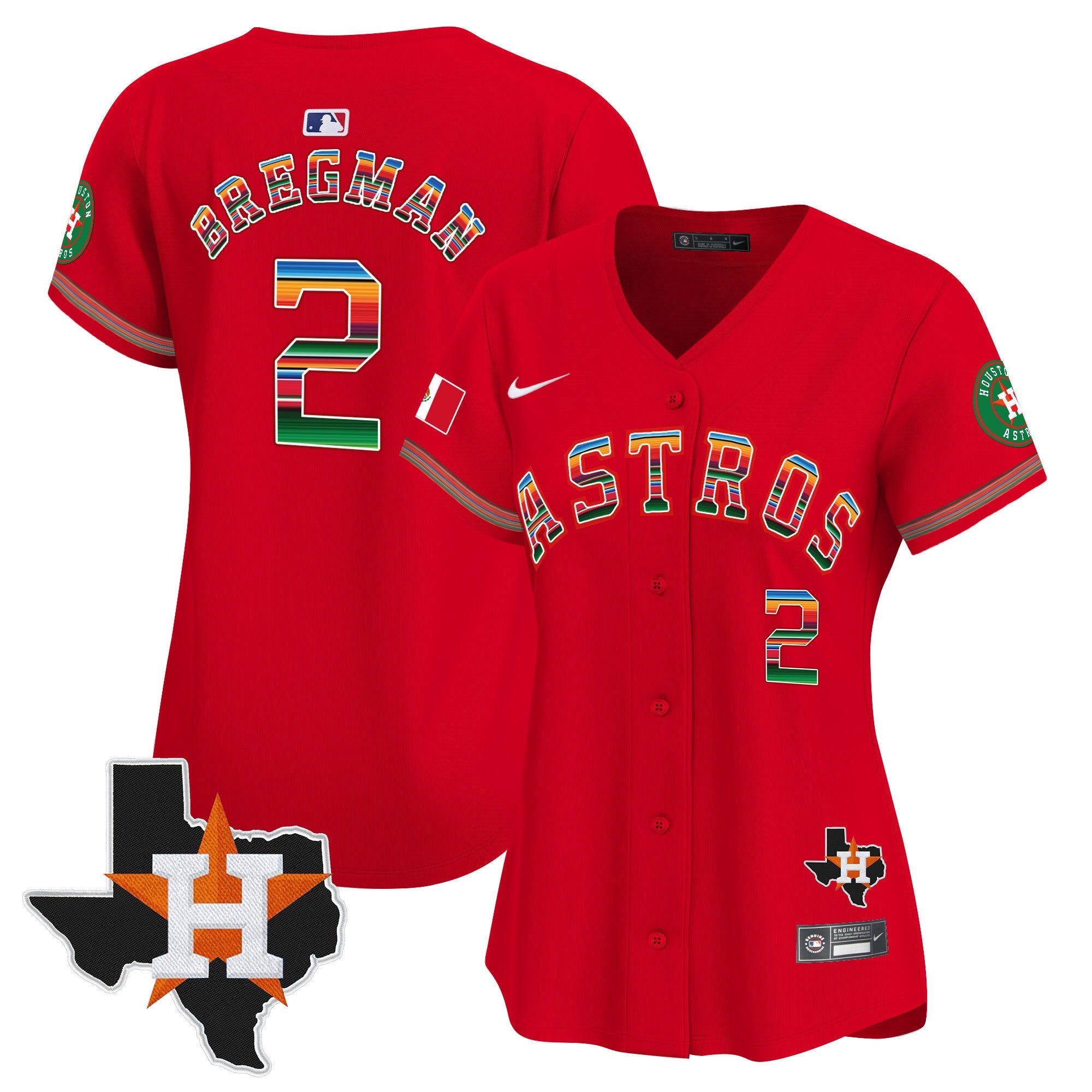 Women’s Mexico Texas Patch Vapor Premier Limited Jersey
