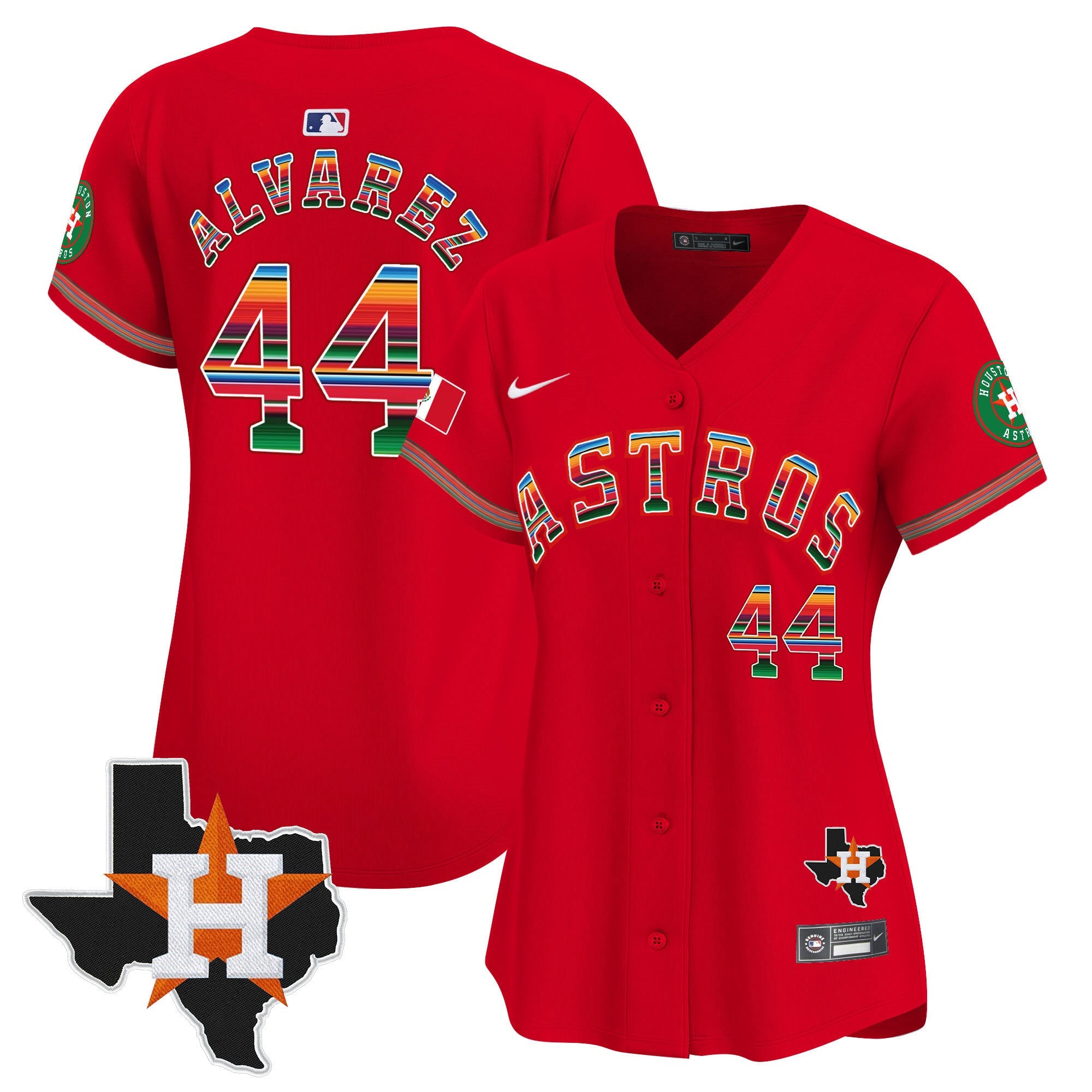 Women’s Mexico Texas Patch Vapor Premier Limited Jersey