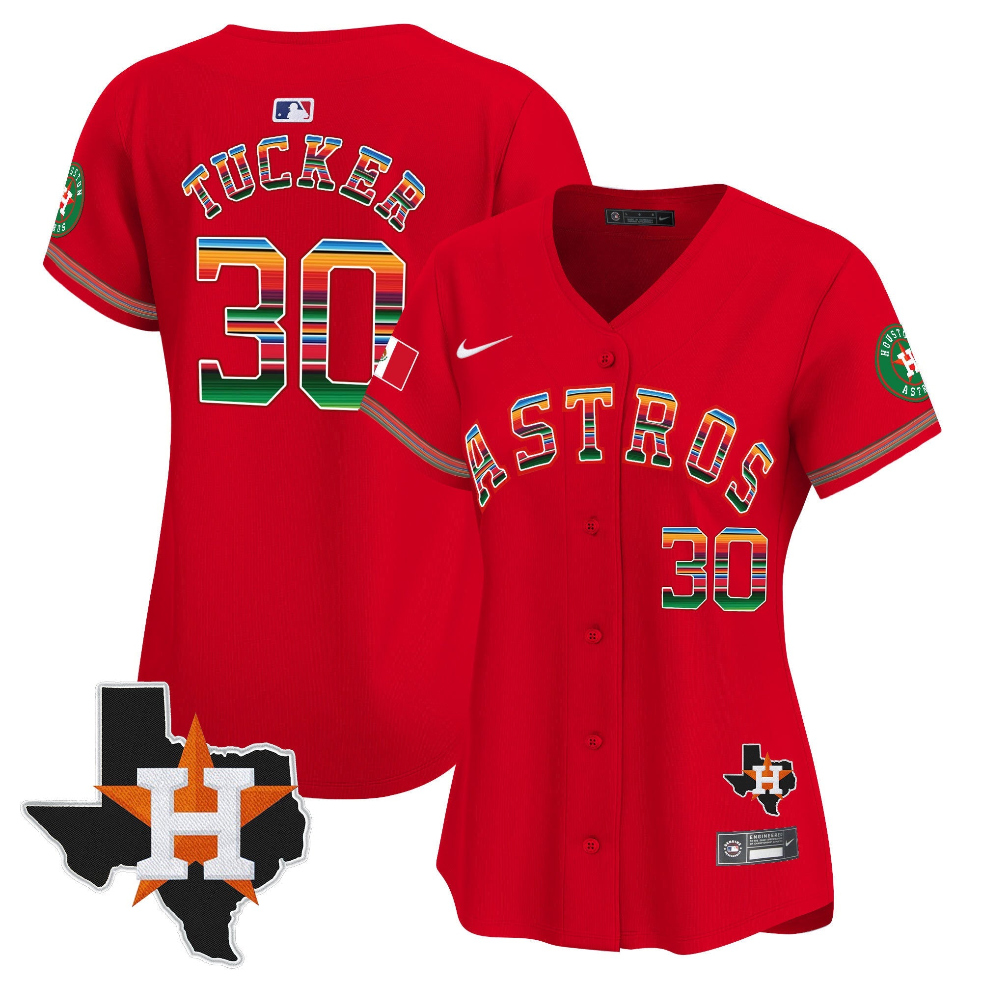 Women’s Mexico Texas Patch Vapor Premier Limited Jersey