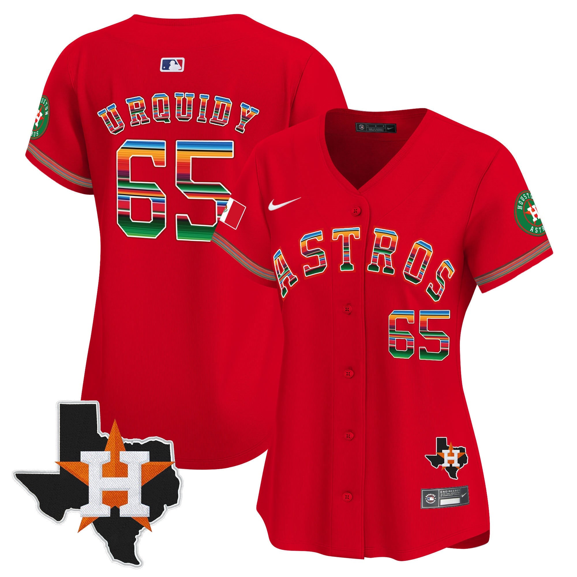 Women’s Mexico Texas Patch Vapor Premier Limited Jersey