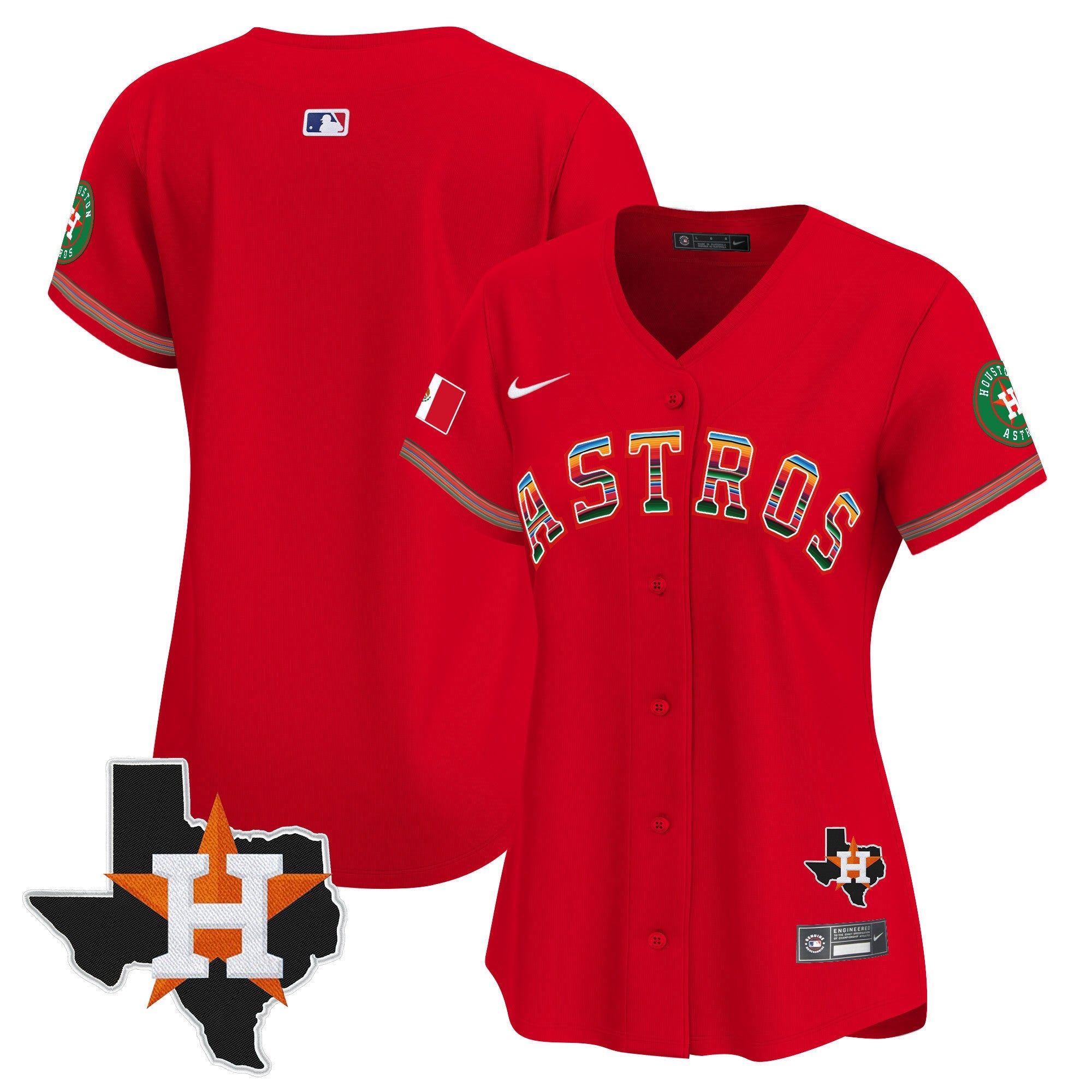 Women’s Mexico Texas Patch Vapor Premier Limited Jersey