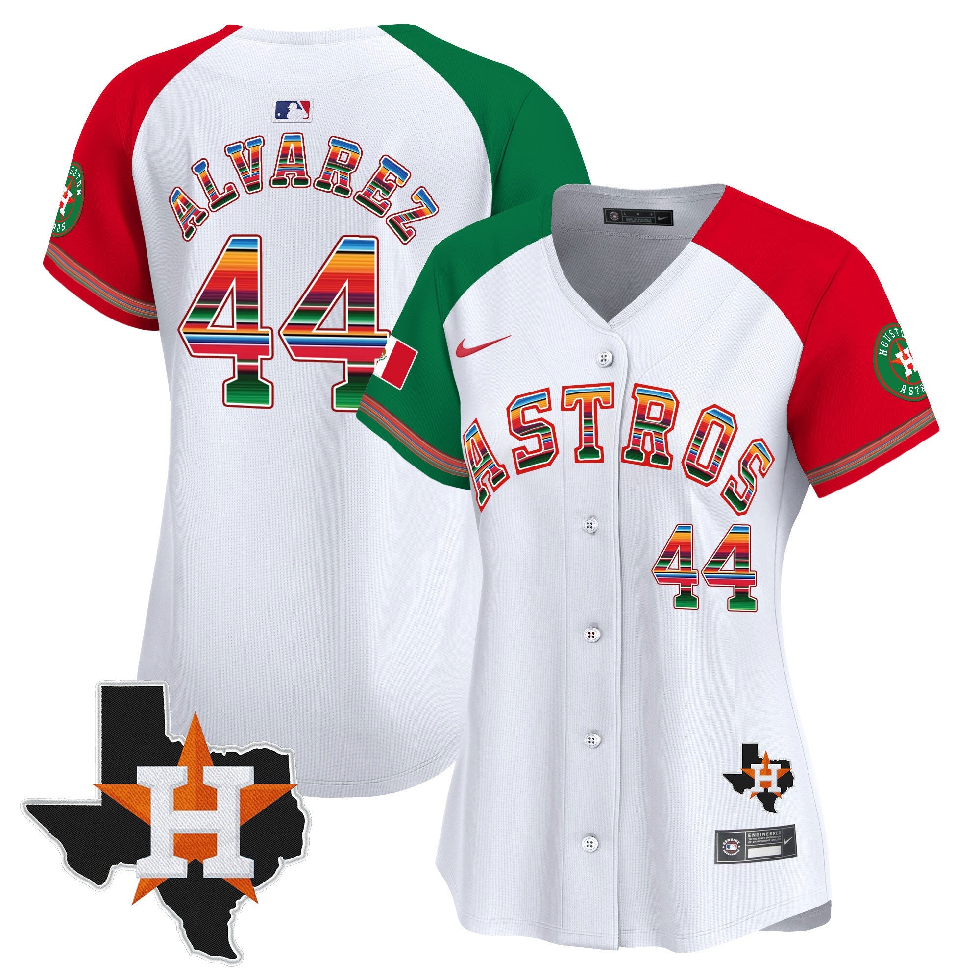 Women’s Mexico Texas Patch Vapor Premier Limited Jersey