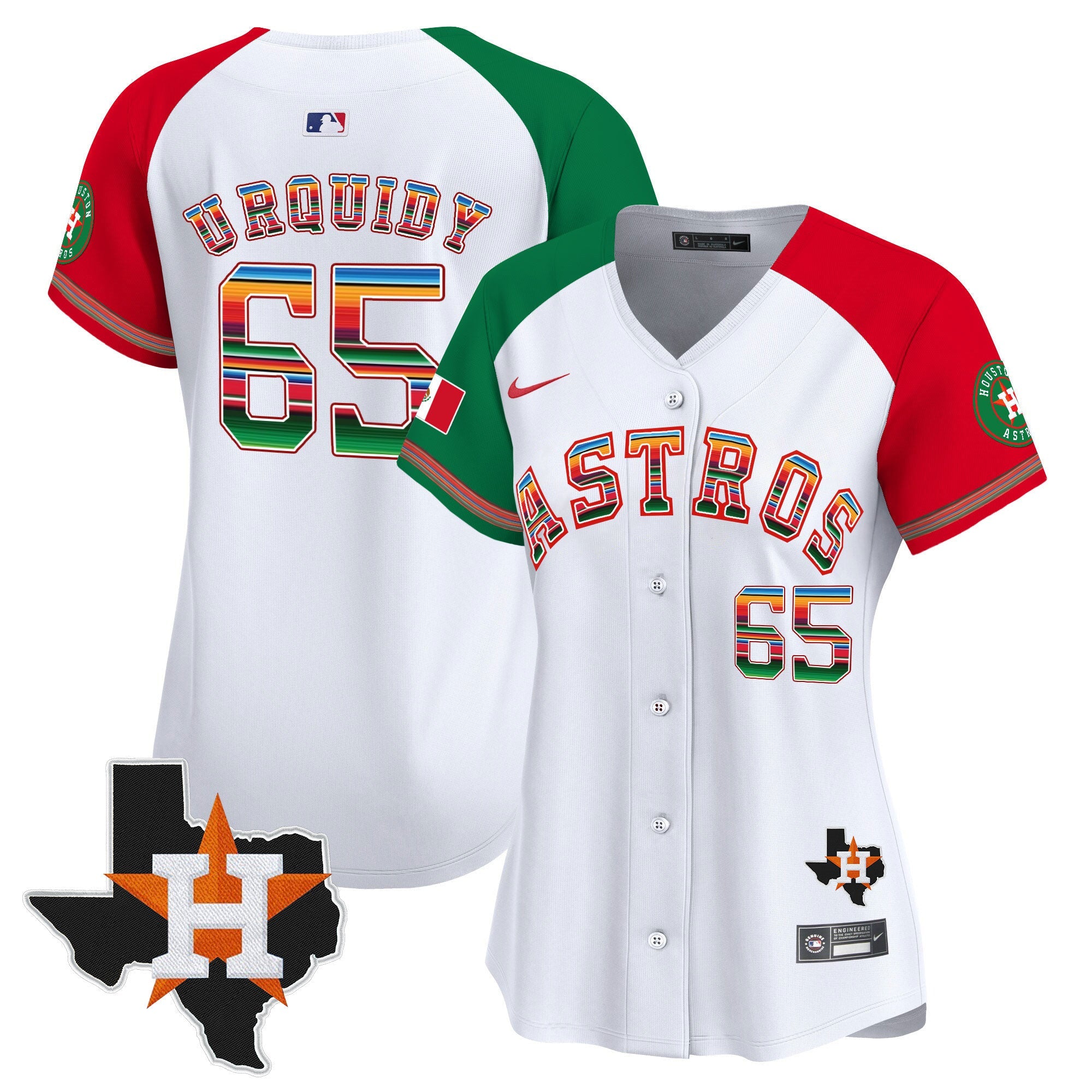 Women’s Mexico Texas Patch Vapor Premier Limited Jersey