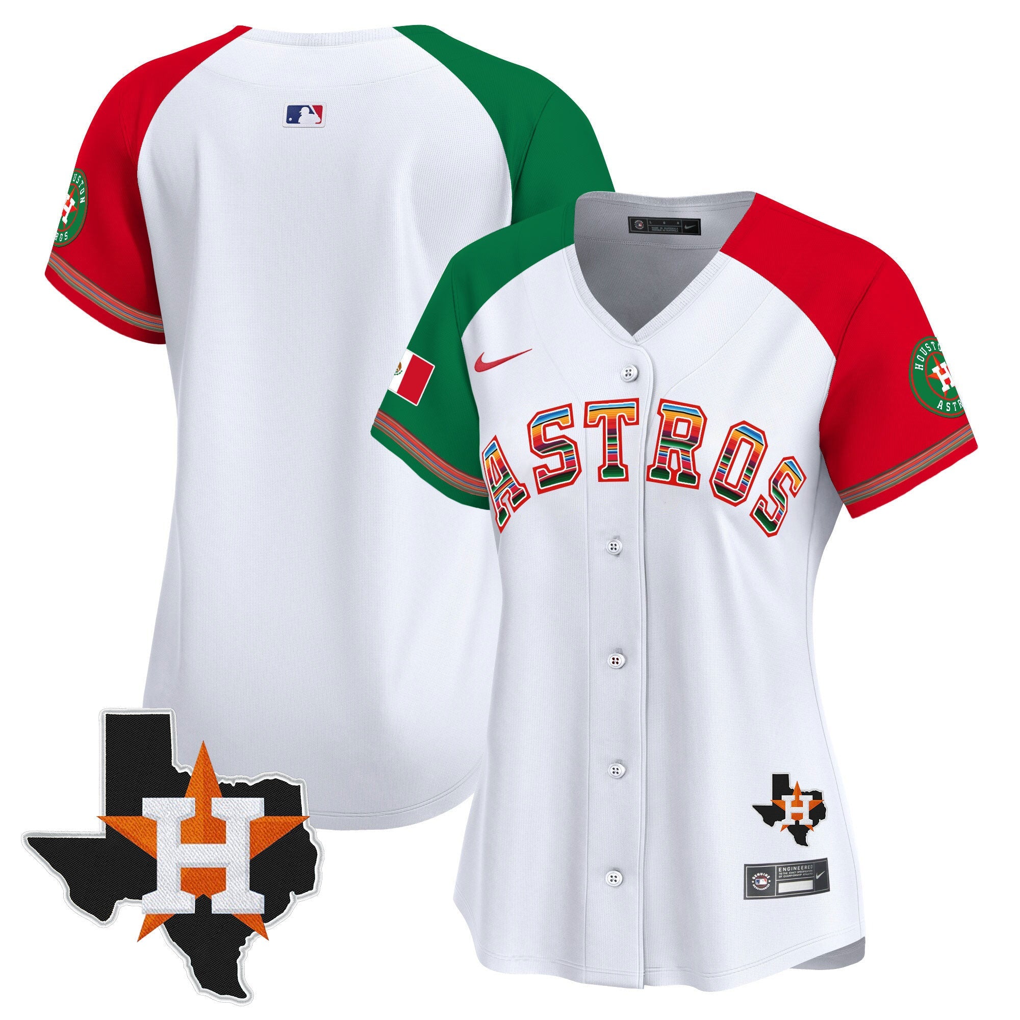 Women’s Mexico Texas Patch Vapor Premier Limited Jersey