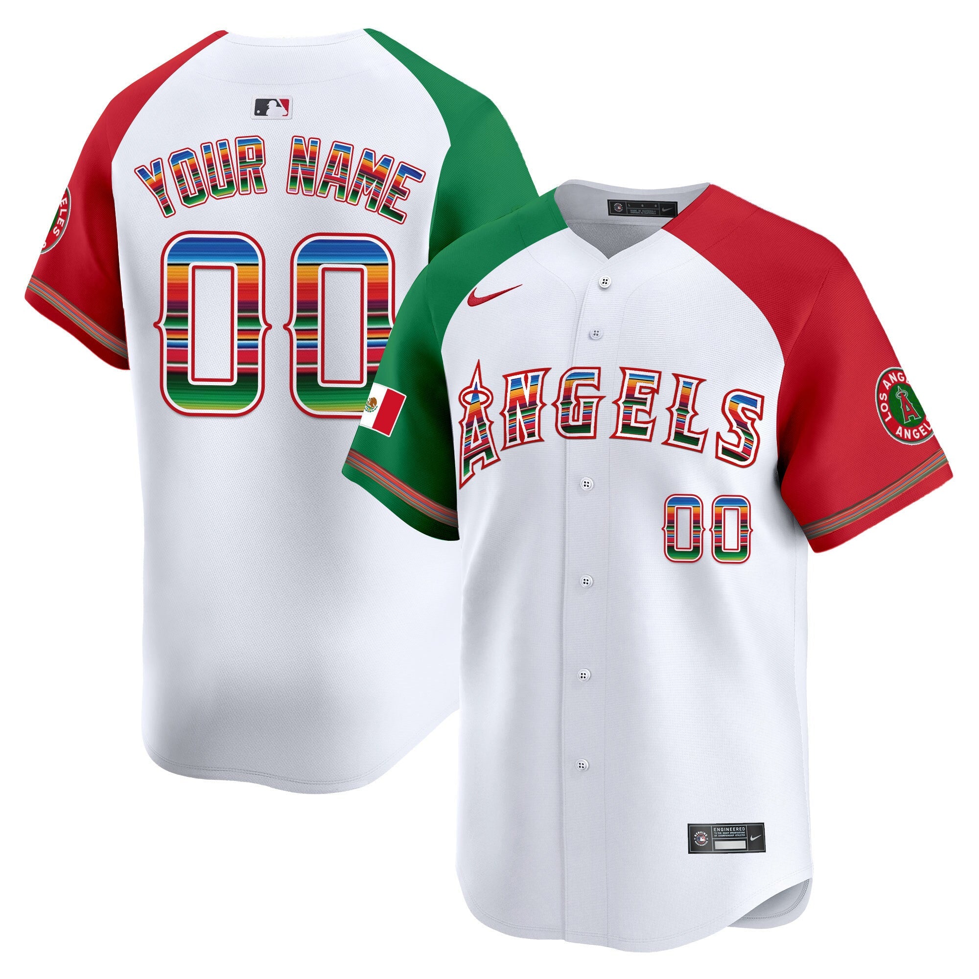 Los Angeles Mexico Vapor Premier Limited Custom Jersey
