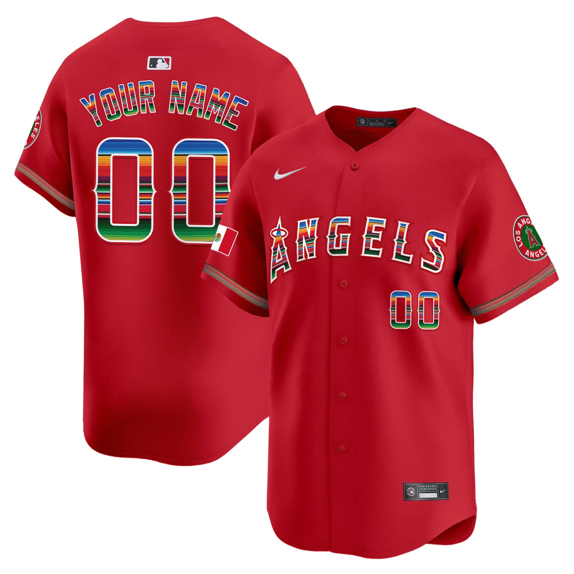Los Angeles Mexico Vapor Premier Limited Custom Jersey