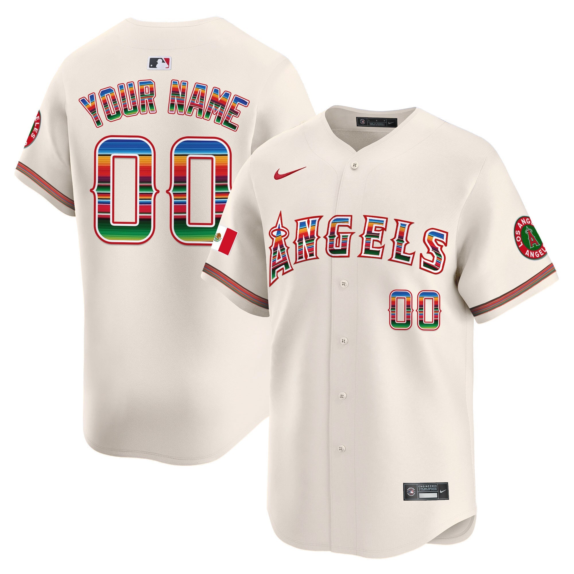 Los Angeles Mexico Vapor Premier Limited Custom Jersey