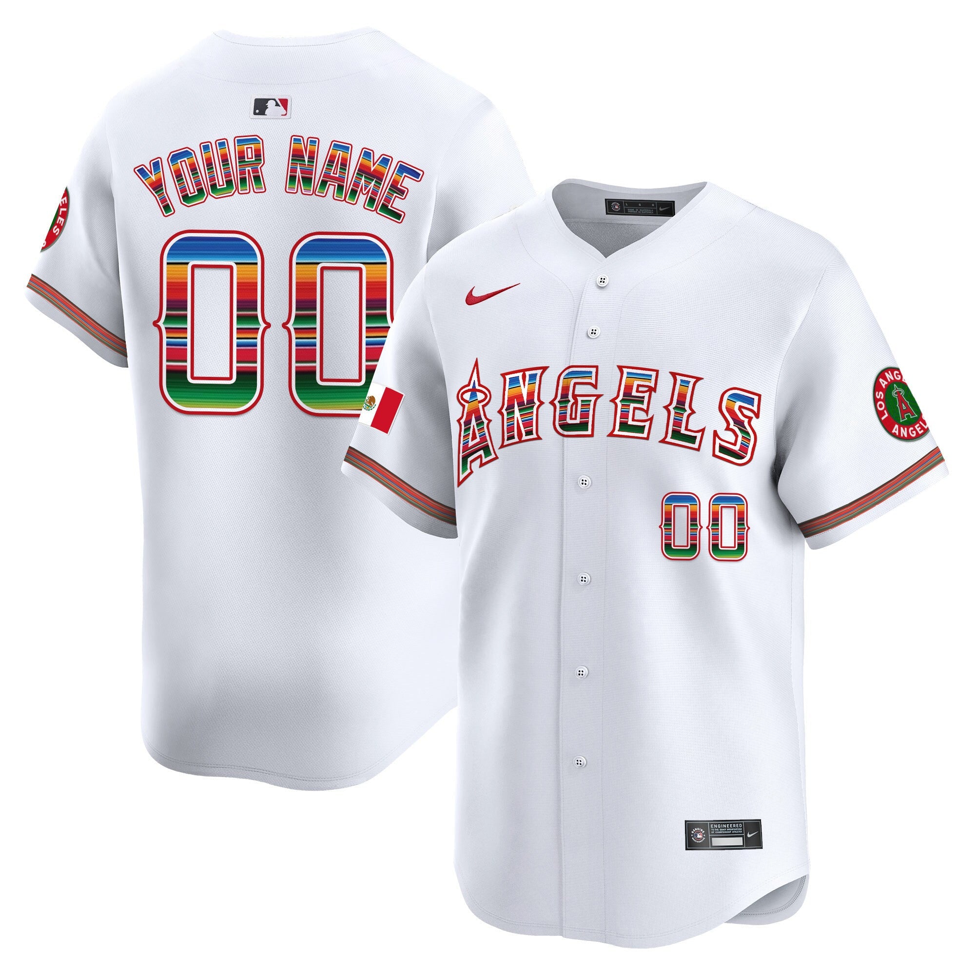 Los Angeles Mexico Vapor Premier Limited Custom Jersey