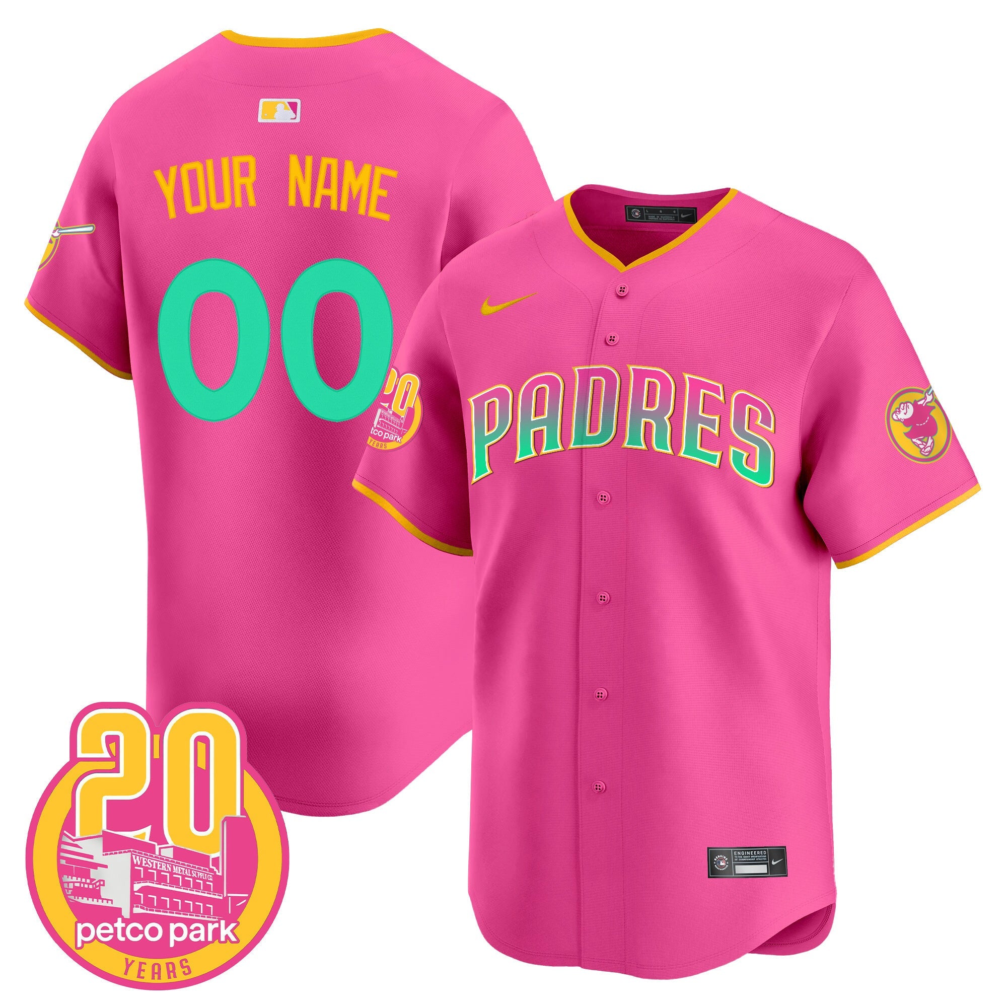 2024 San Diego City Style Vapor Premier Limited Custom Jersey