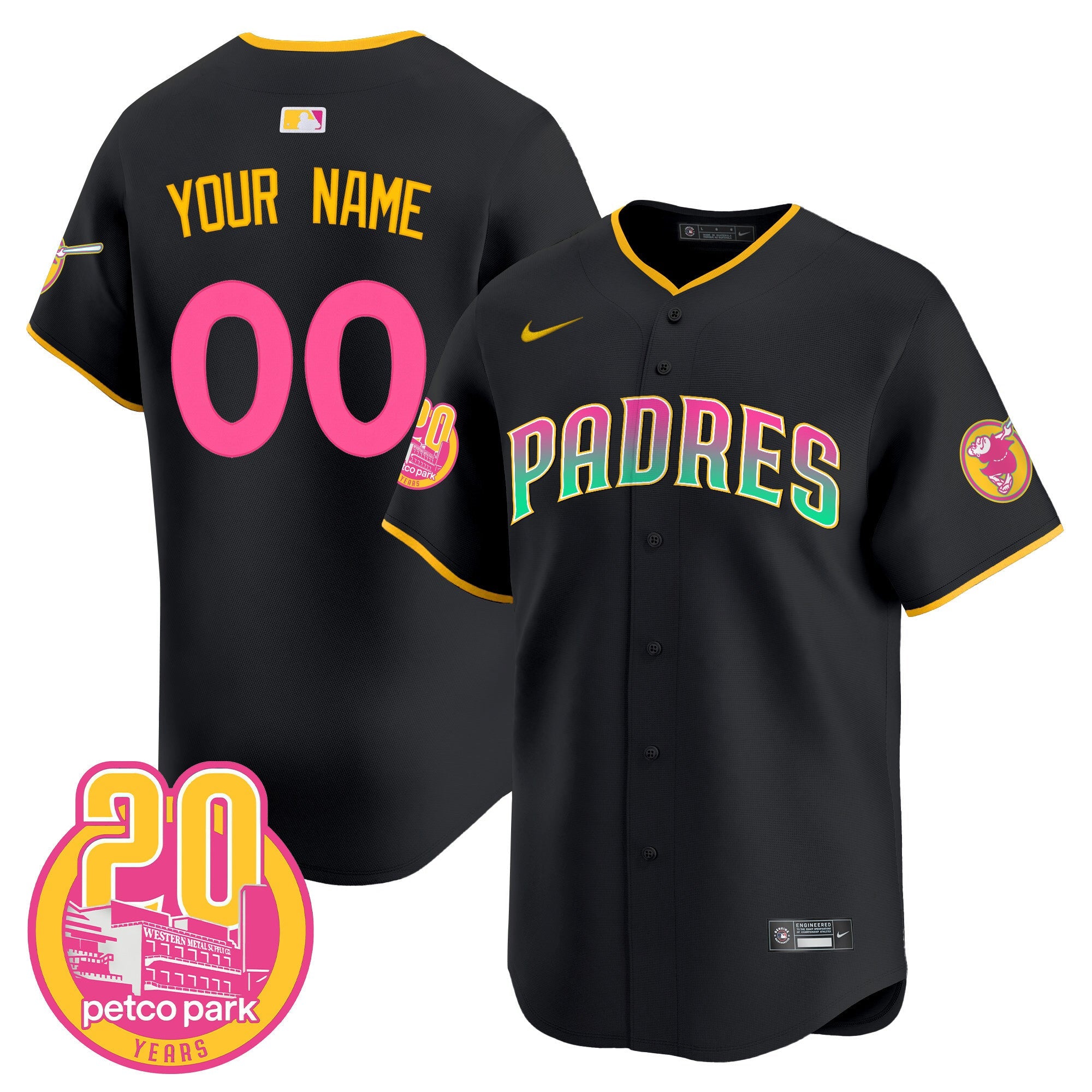 2024 San Diego City Style Vapor Premier Limited Custom Jersey