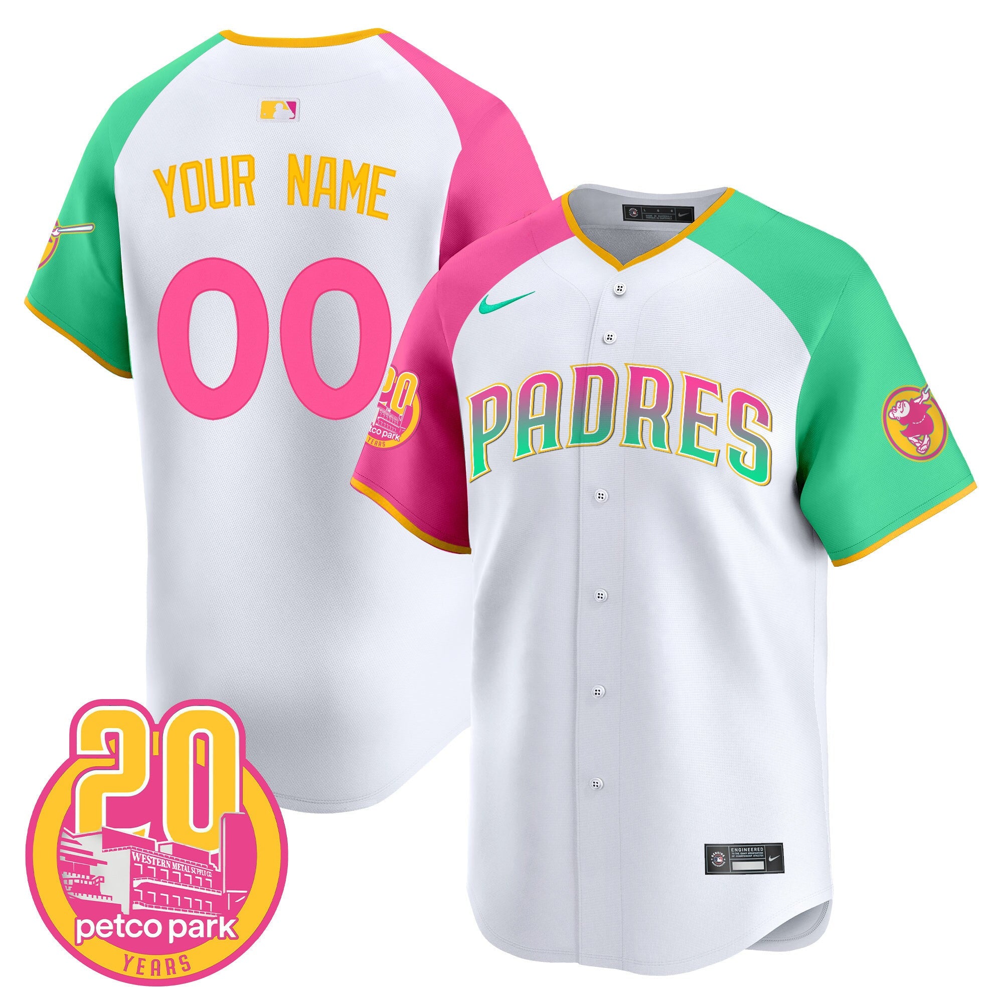 2024 San Diego City Style Vapor Premier Limited Custom Jersey