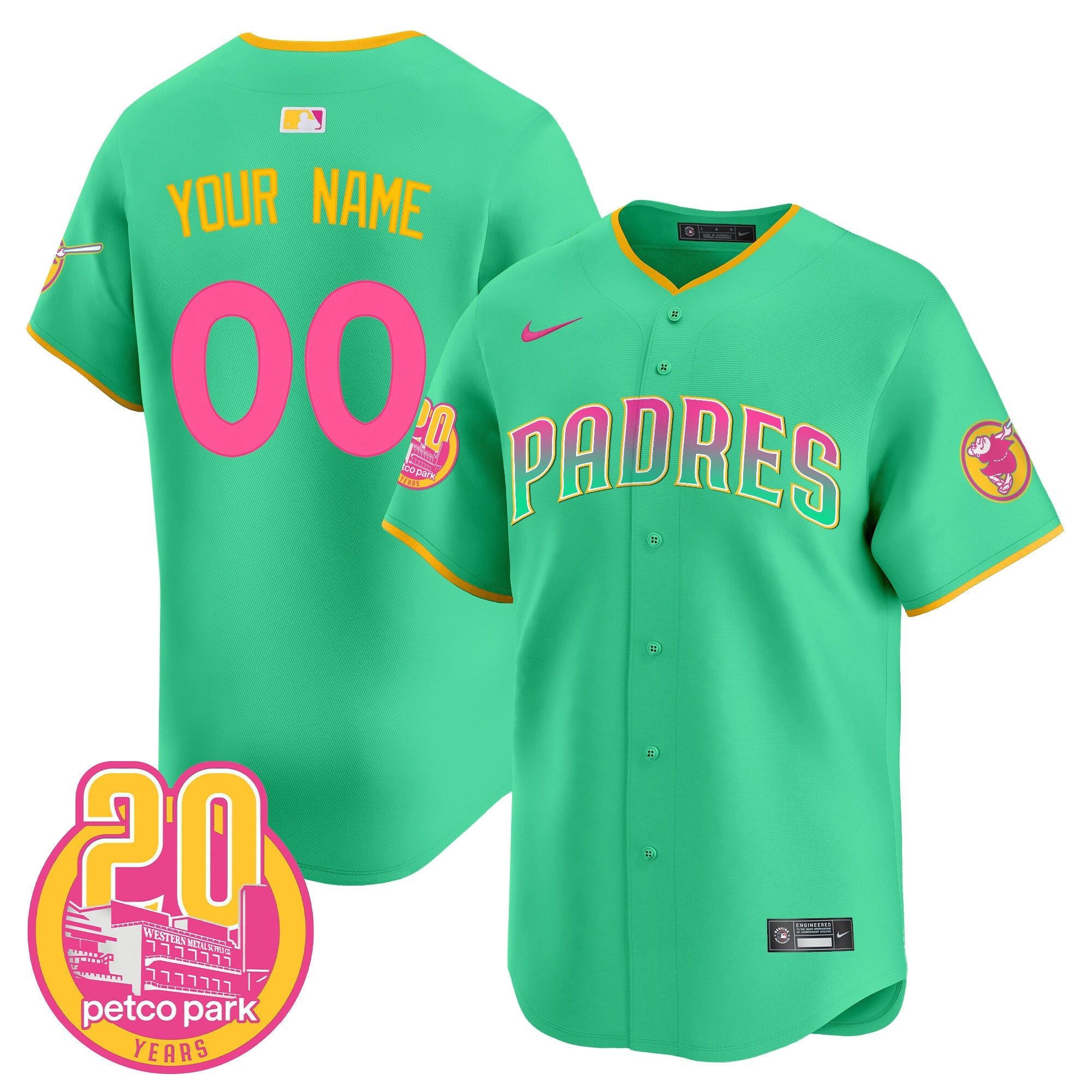 2024 San Diego City Style Vapor Premier Limited Custom Jersey