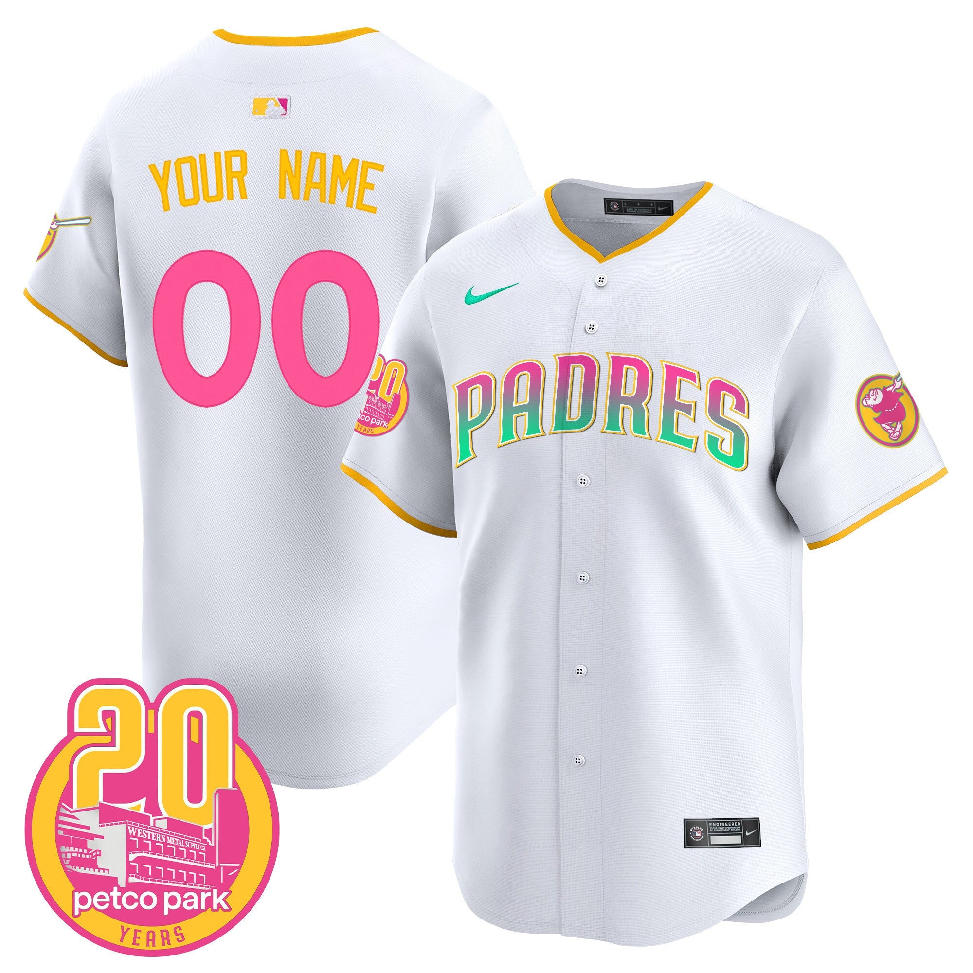 2024 San Diego City Style Vapor Premier Limited Custom Jersey