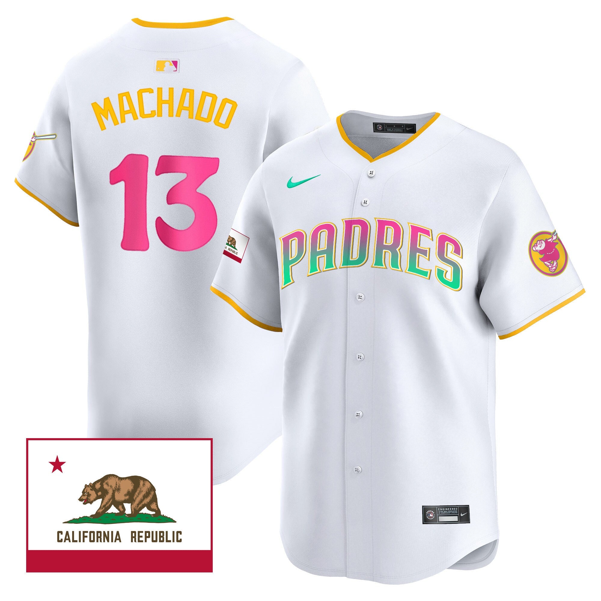 Men’s 2024 San Diego City Style Vapor Premier Limited Jersey V2