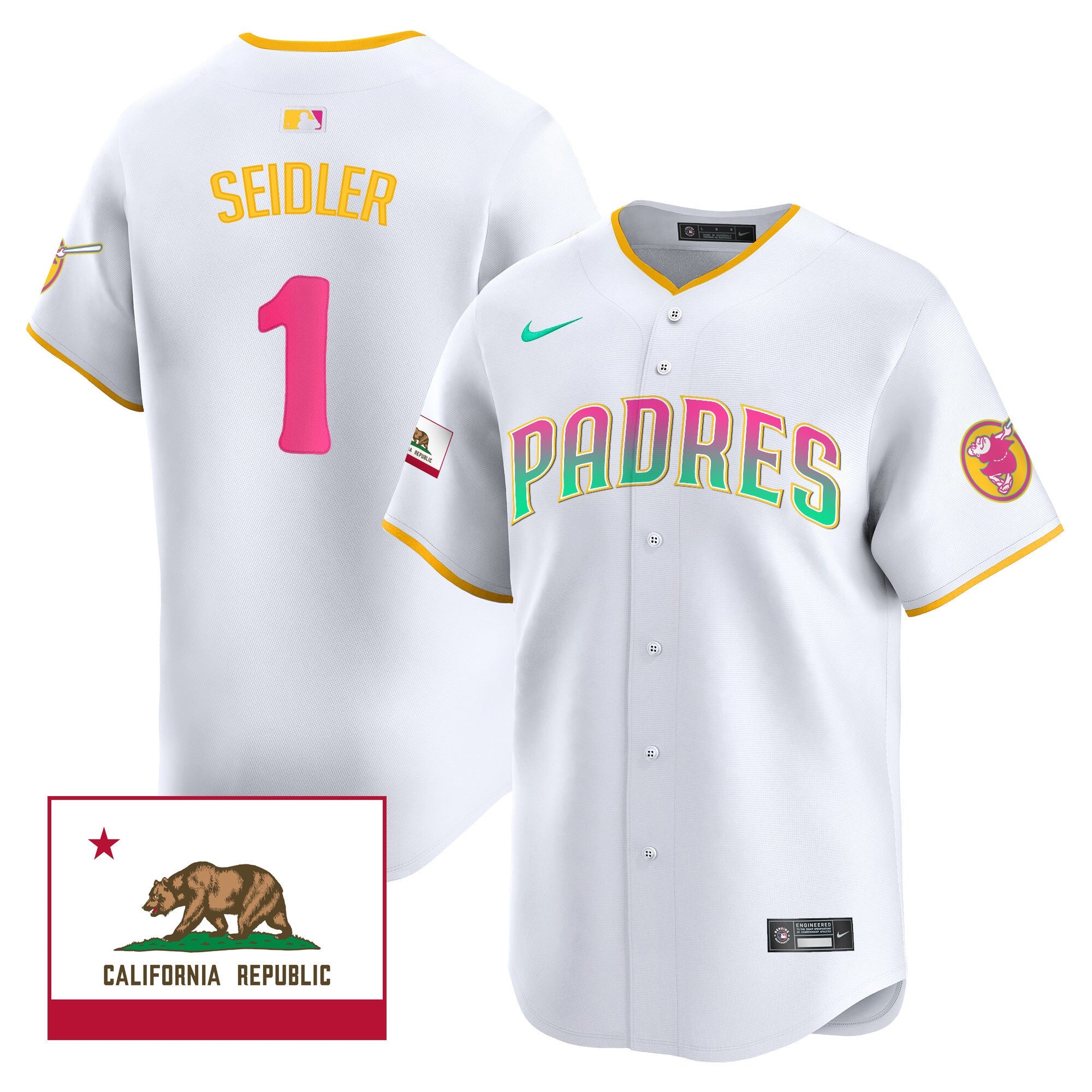 Men’s 2024 San Diego City Style Vapor Premier Limited Jersey V2
