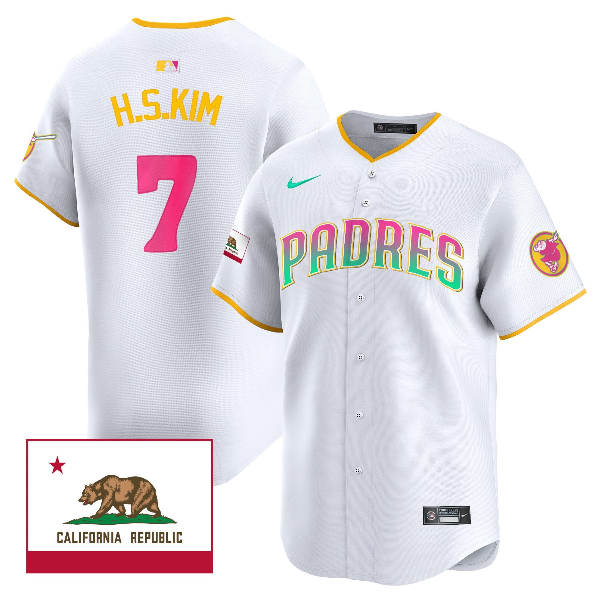 Men’s 2024 San Diego City Style Vapor Premier Limited Jersey V2