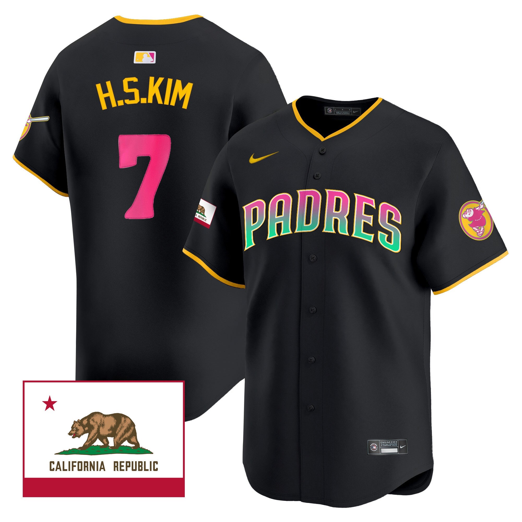 Men’s 2024 San Diego City Style Vapor Premier Limited Jersey V2