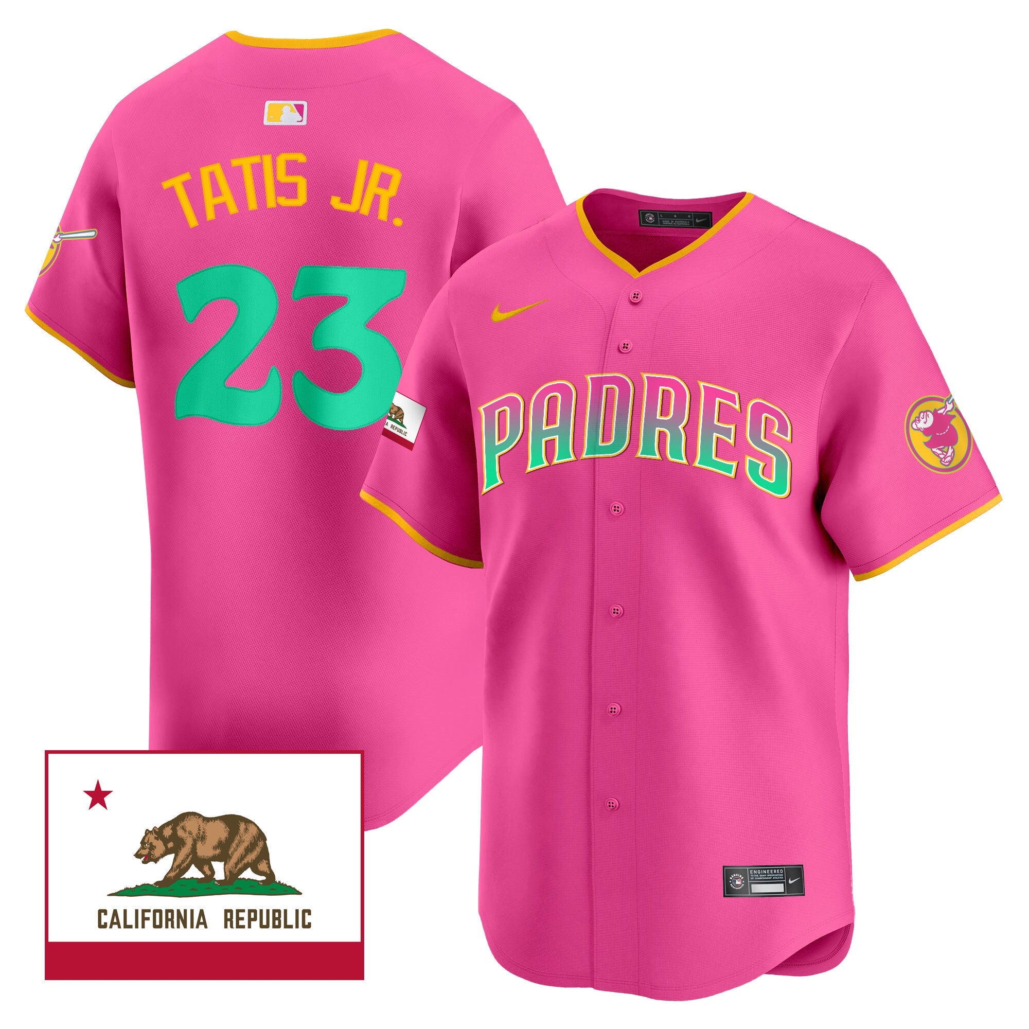 Men’s 2024 San Diego City Style Vapor Premier Limited Jersey V2