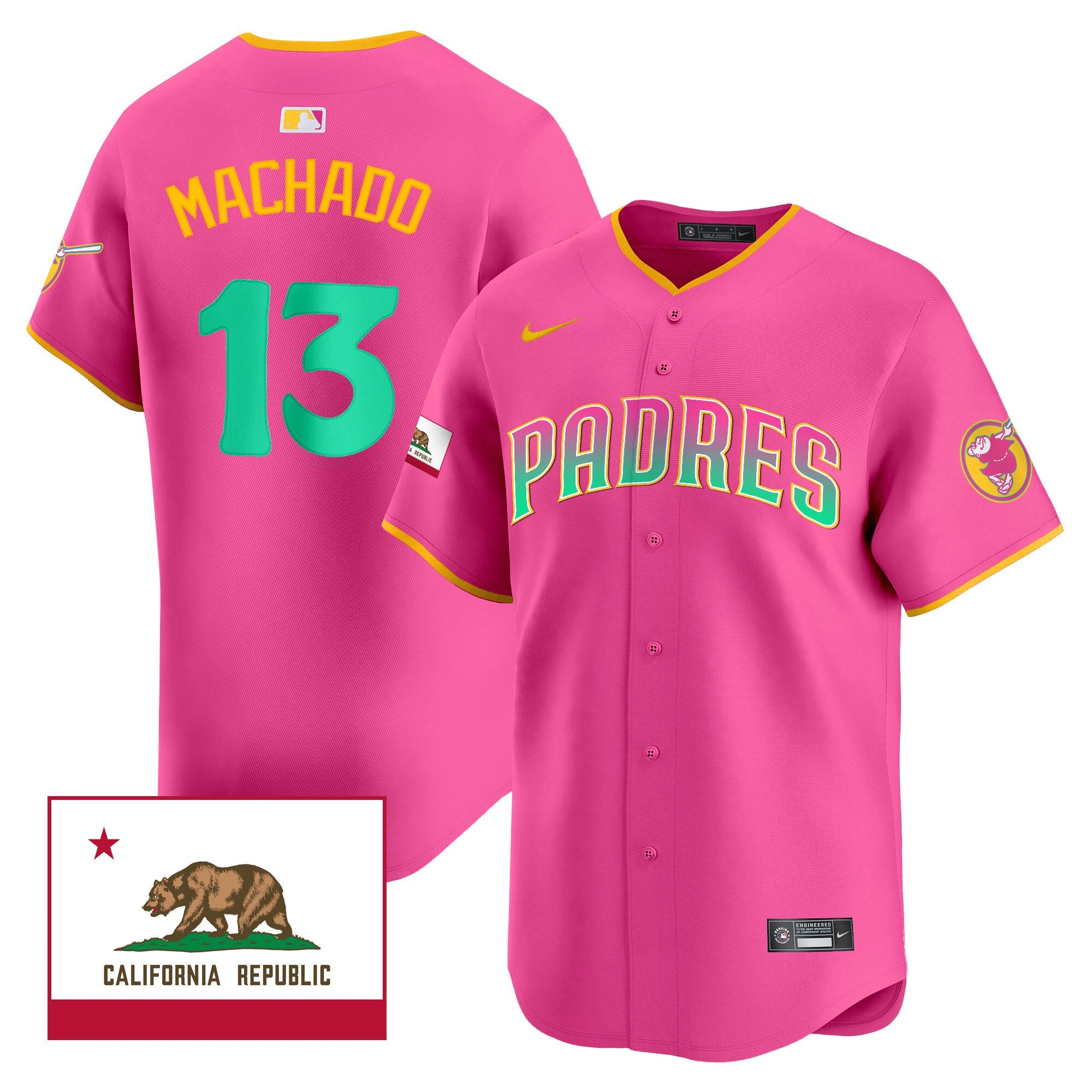 Men’s 2024 San Diego City Style Vapor Premier Limited Jersey V2