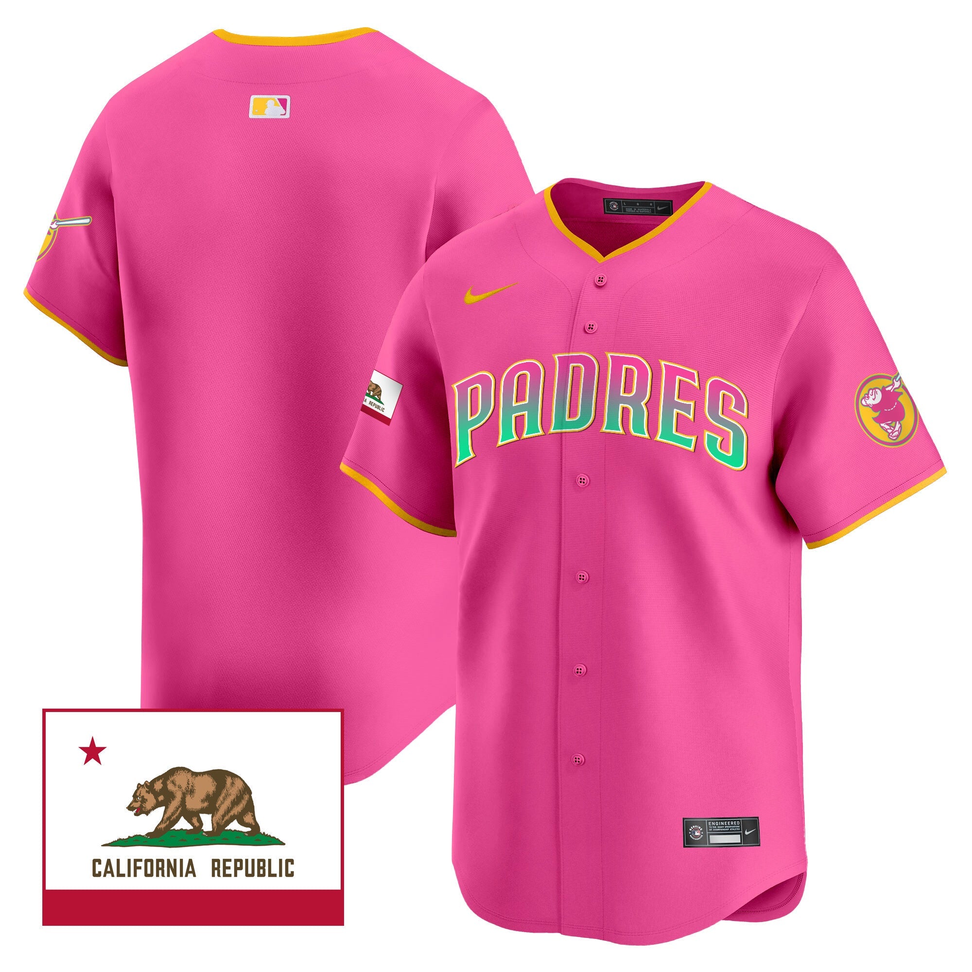 Men’s 2024 San Diego City Style Vapor Premier Limited Jersey V2
