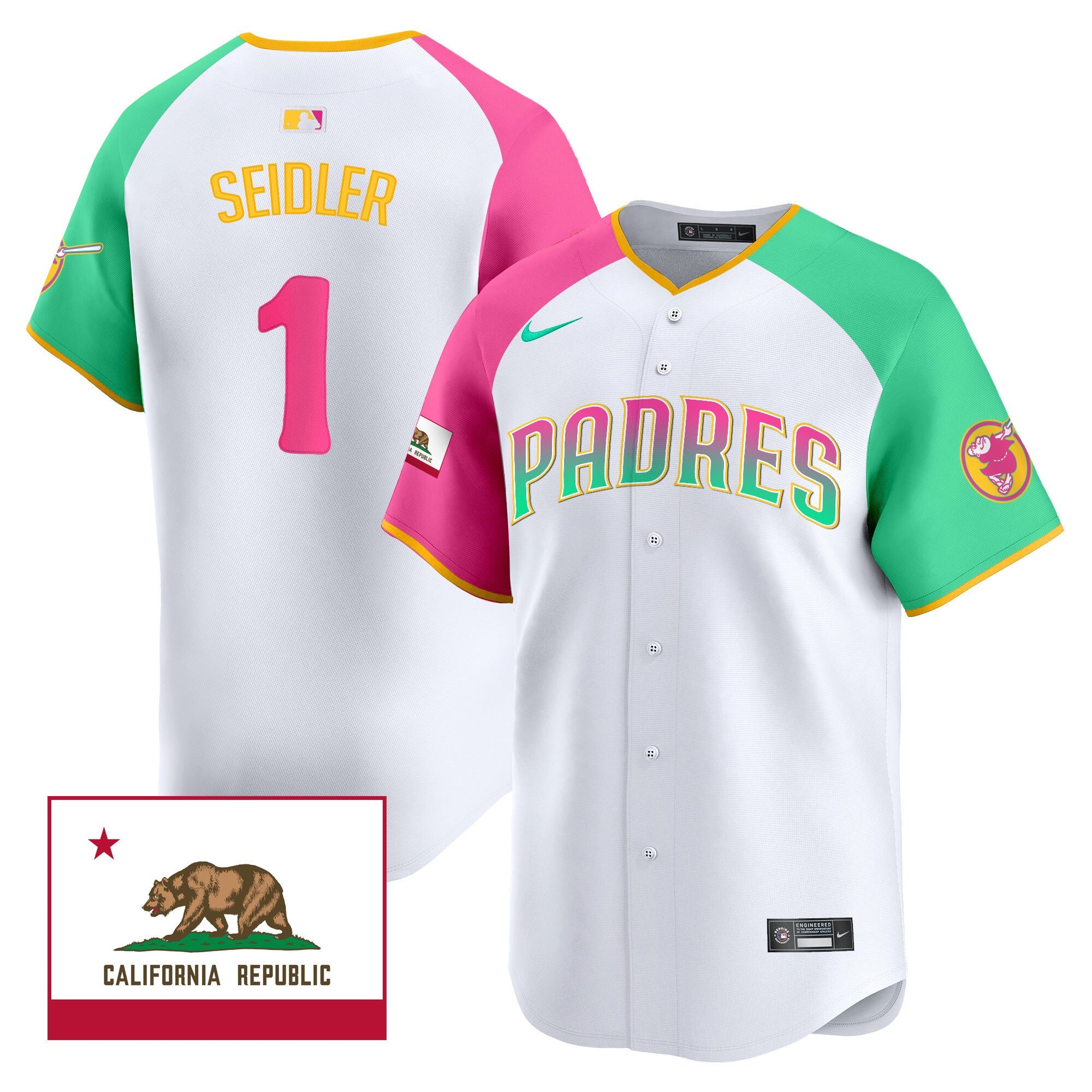Men’s 2024 San Diego City Style Vapor Premier Limited Jersey V2