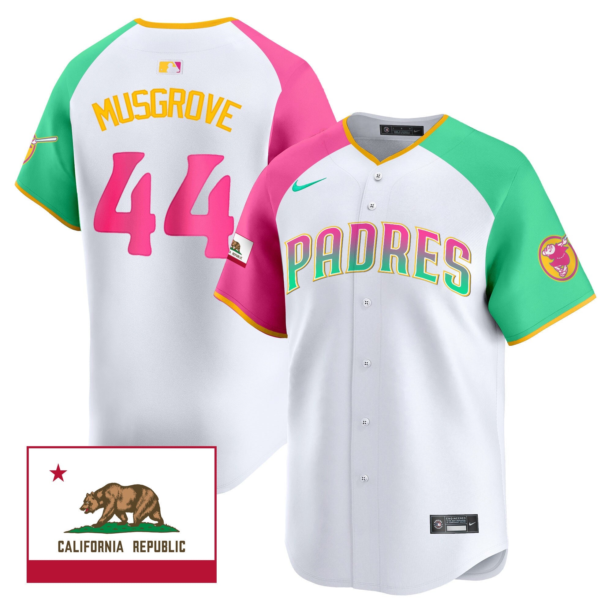 Men’s 2024 San Diego City Style Vapor Premier Limited Jersey V2