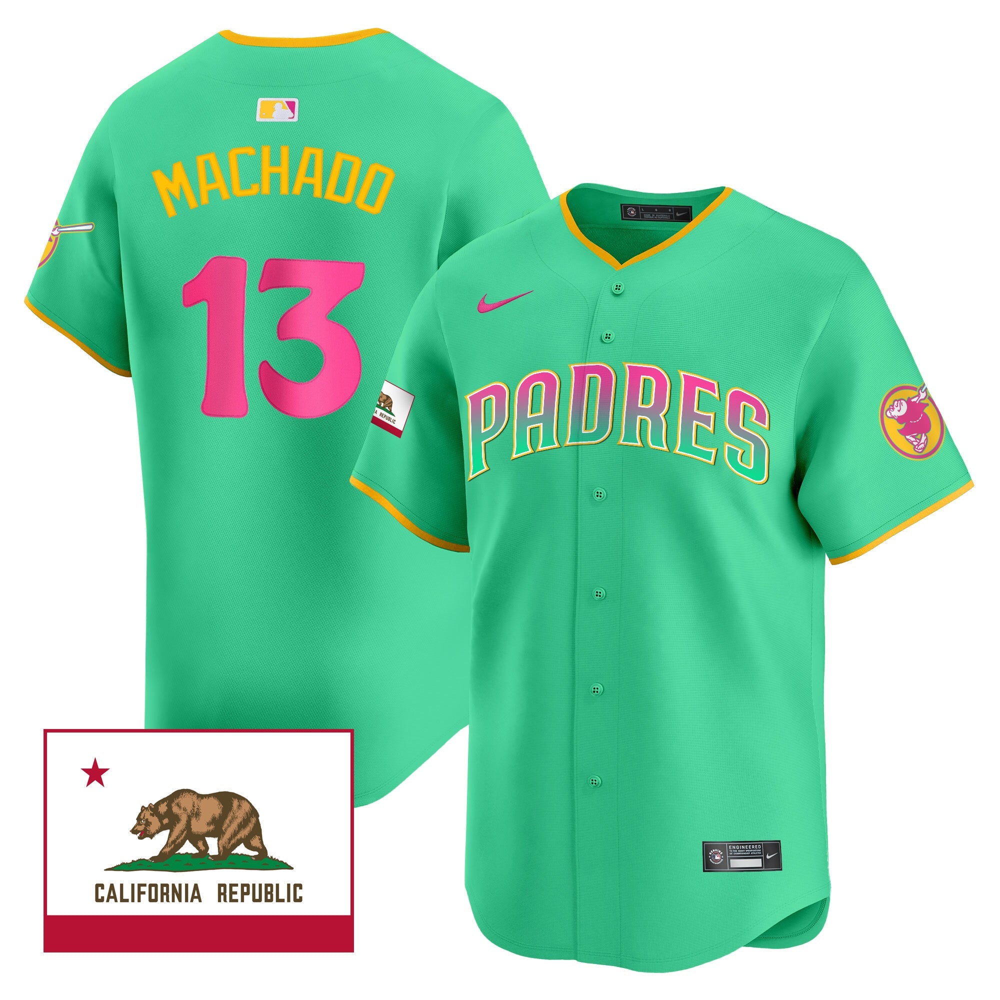 Men’s 2024 San Diego City Style Vapor Premier Limited Jersey V2