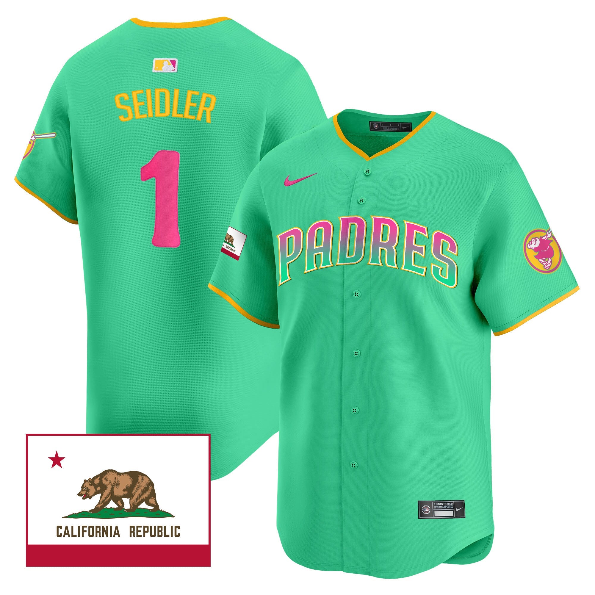 Men’s 2024 San Diego City Style Vapor Premier Limited Jersey V2