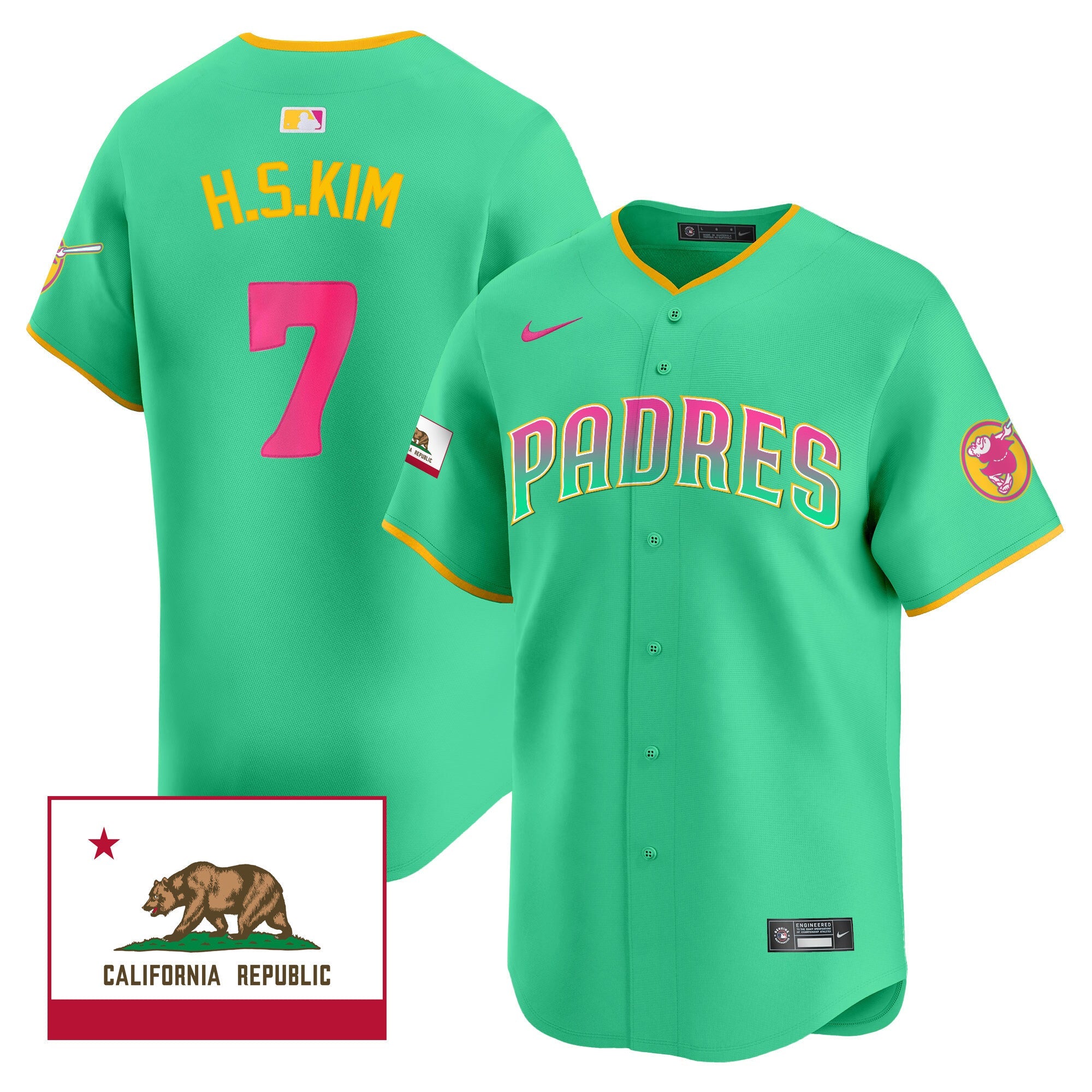 Men’s 2024 San Diego City Style Vapor Premier Limited Jersey V2