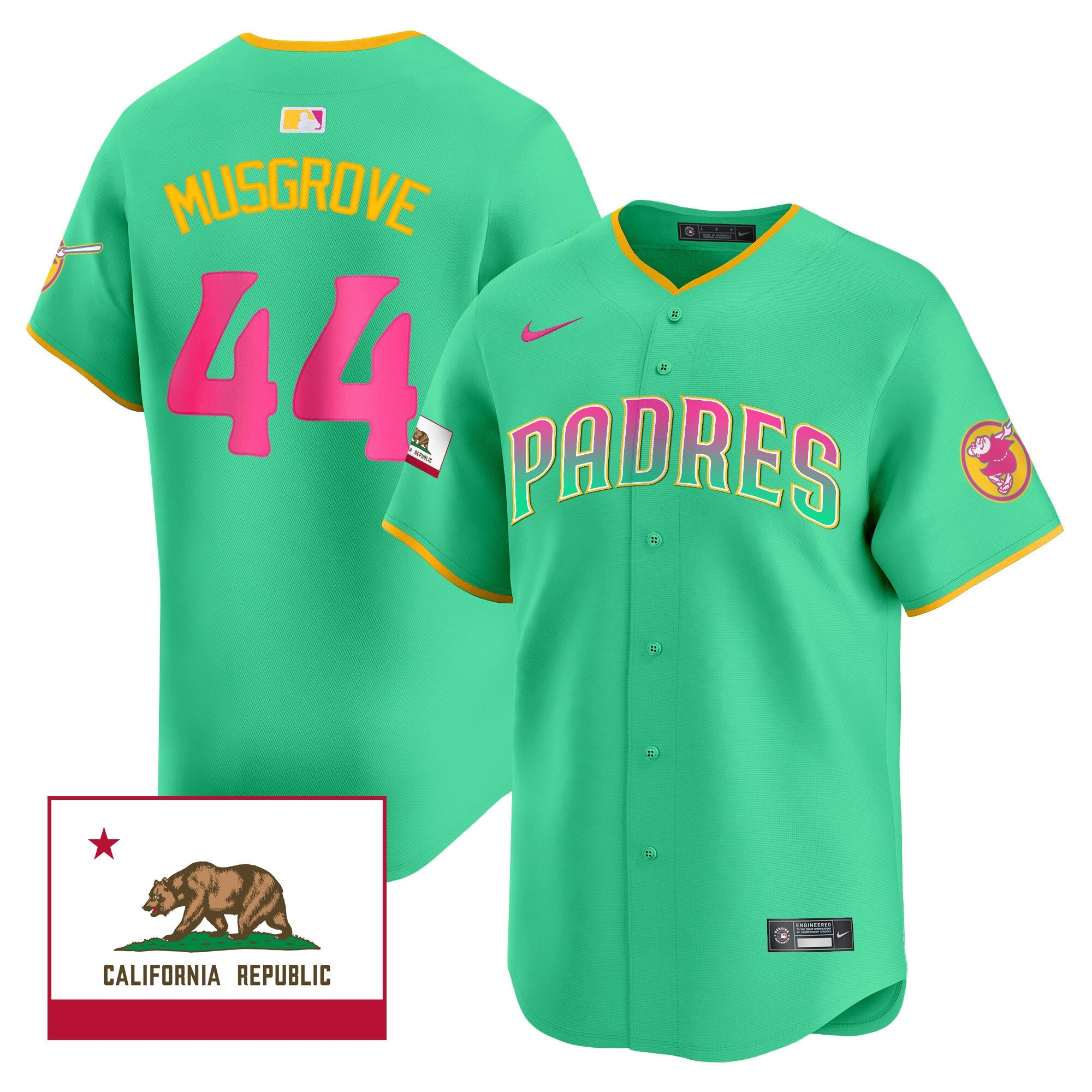 Men’s 2024 San Diego City Style Vapor Premier Limited Jersey V2