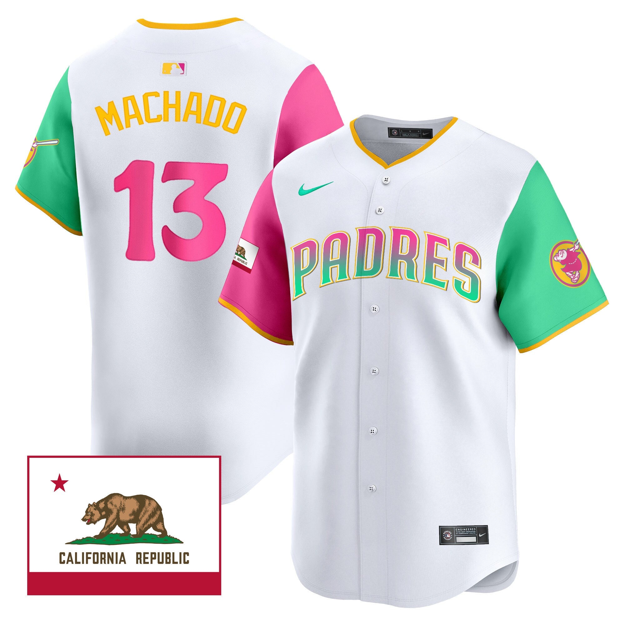 Men’s 2024 San Diego City Style Vapor Premier Limited Jersey V2