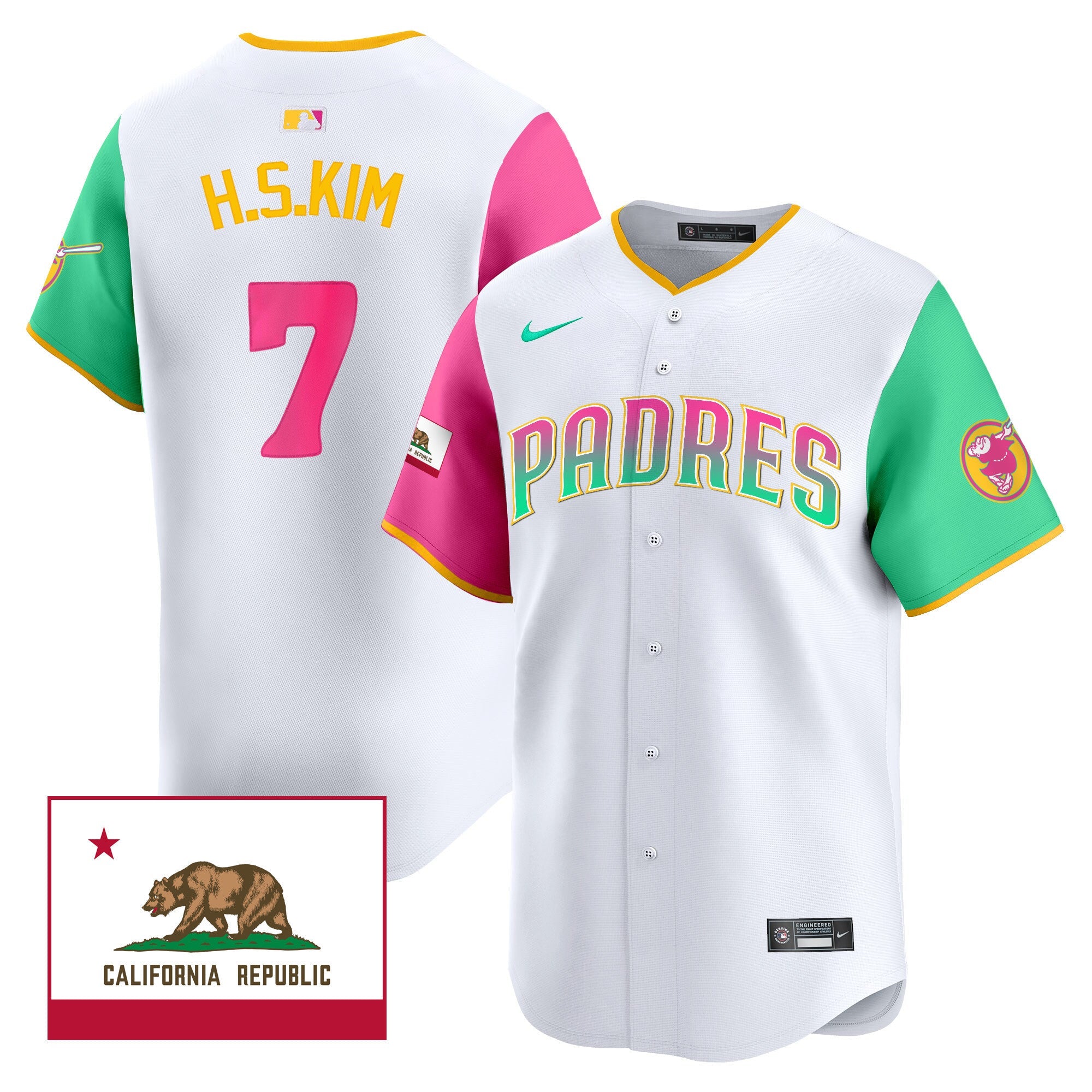 Men’s 2024 San Diego City Style Vapor Premier Limited Jersey V2