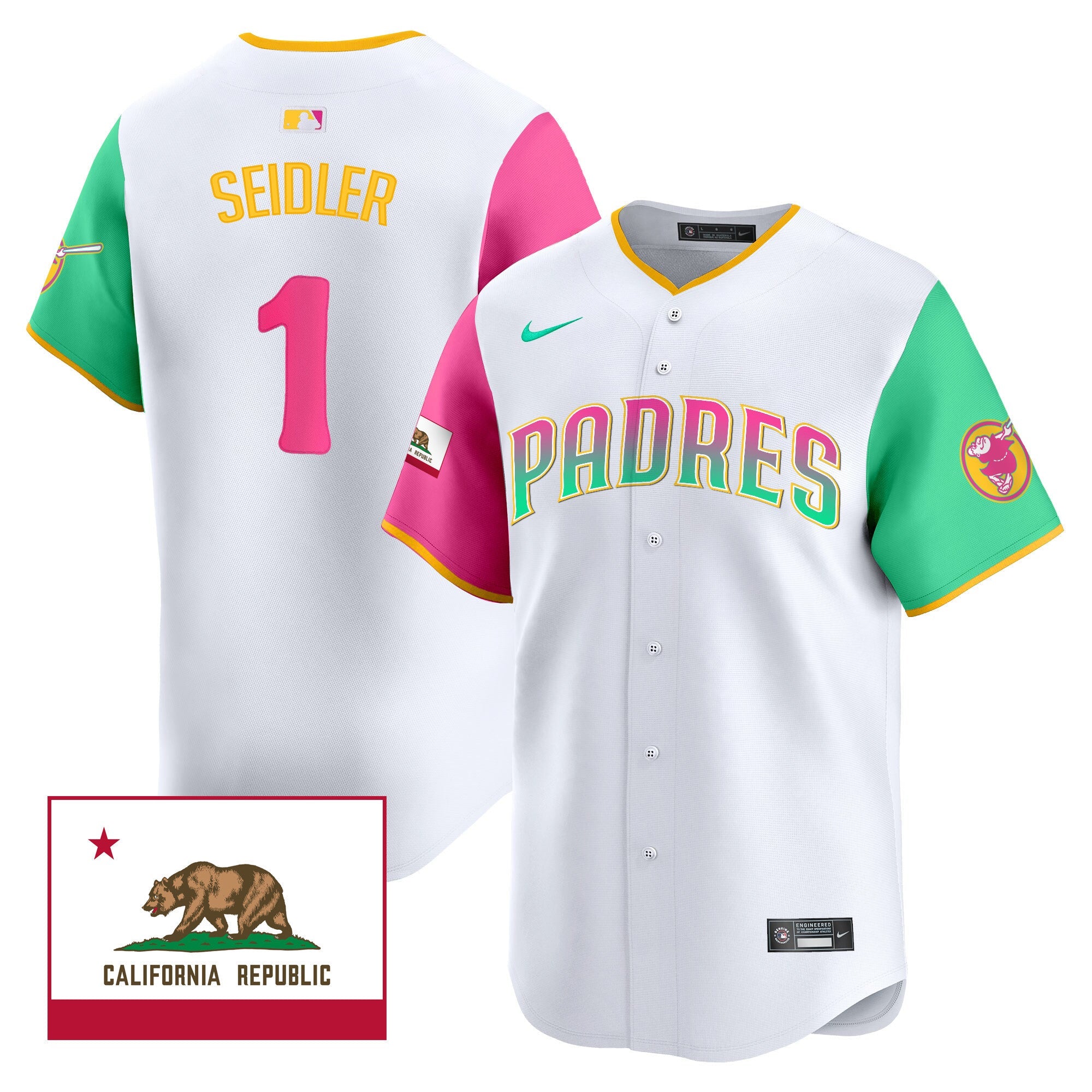 Men’s 2024 San Diego City Style Vapor Premier Limited Jersey V2