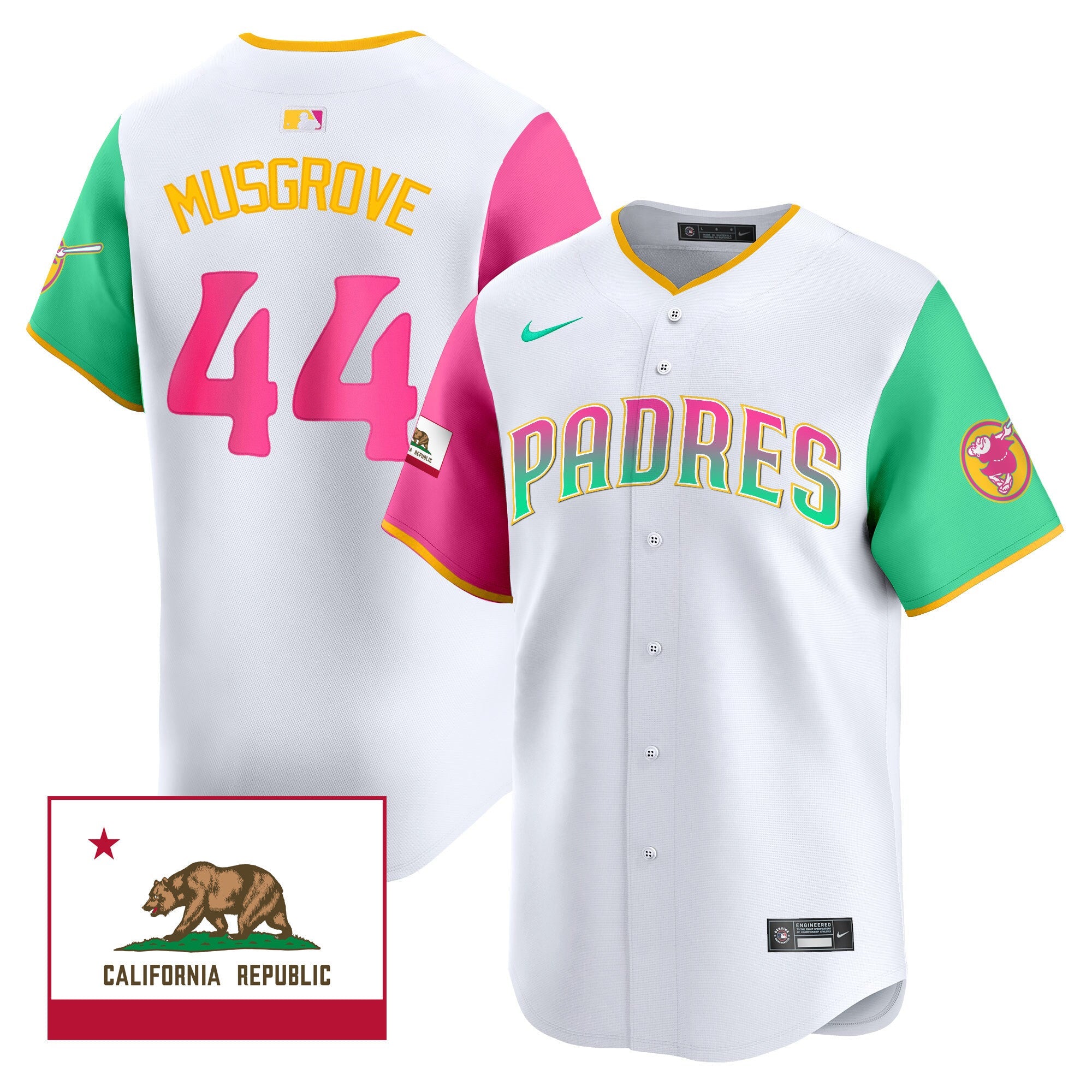 Men’s 2024 San Diego City Style Vapor Premier Limited Jersey V2