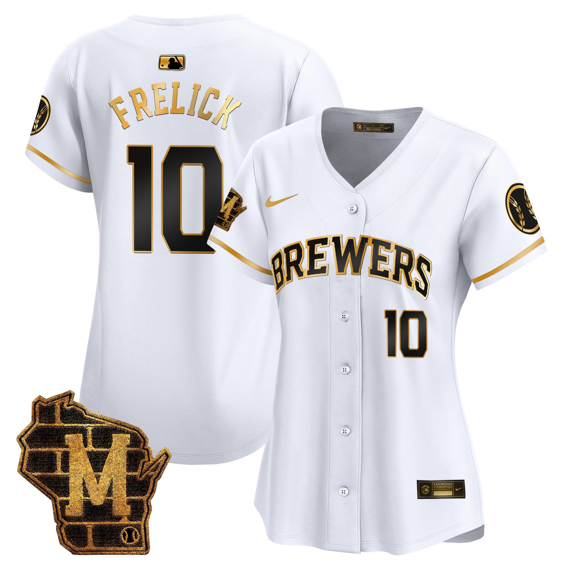 Women’s Milwaukee Home Patch Vapor Premier Limited Jersey