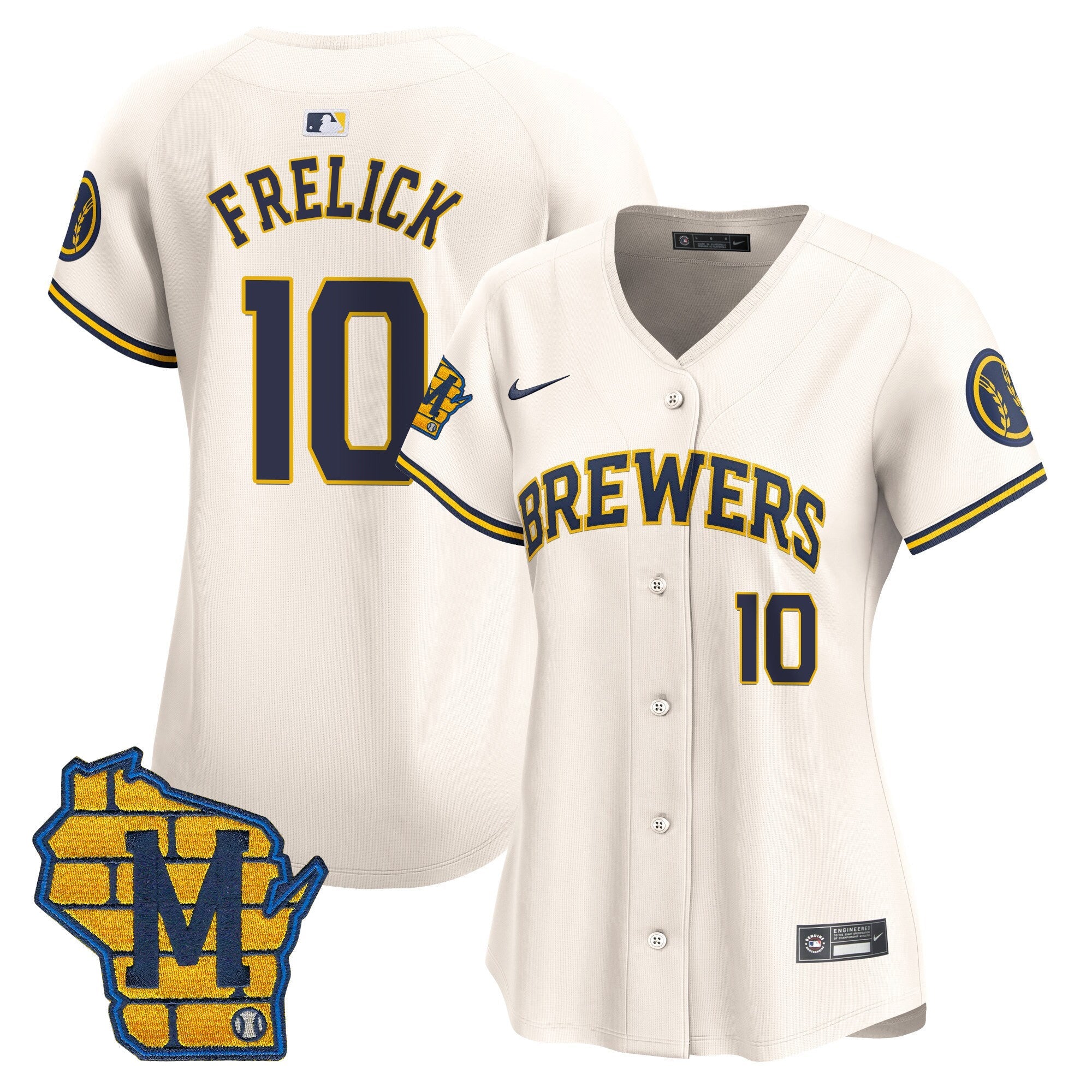 Women’s Milwaukee Home Patch Vapor Premier Limited Jersey