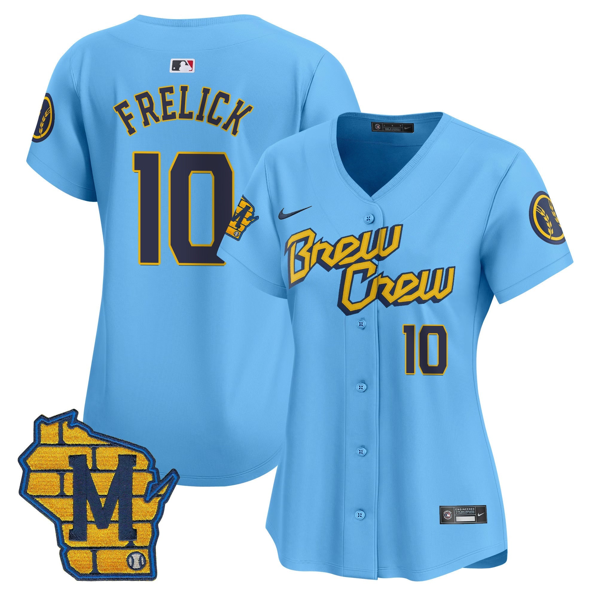 Women’s Milwaukee Home Patch Vapor Premier Limited Jersey