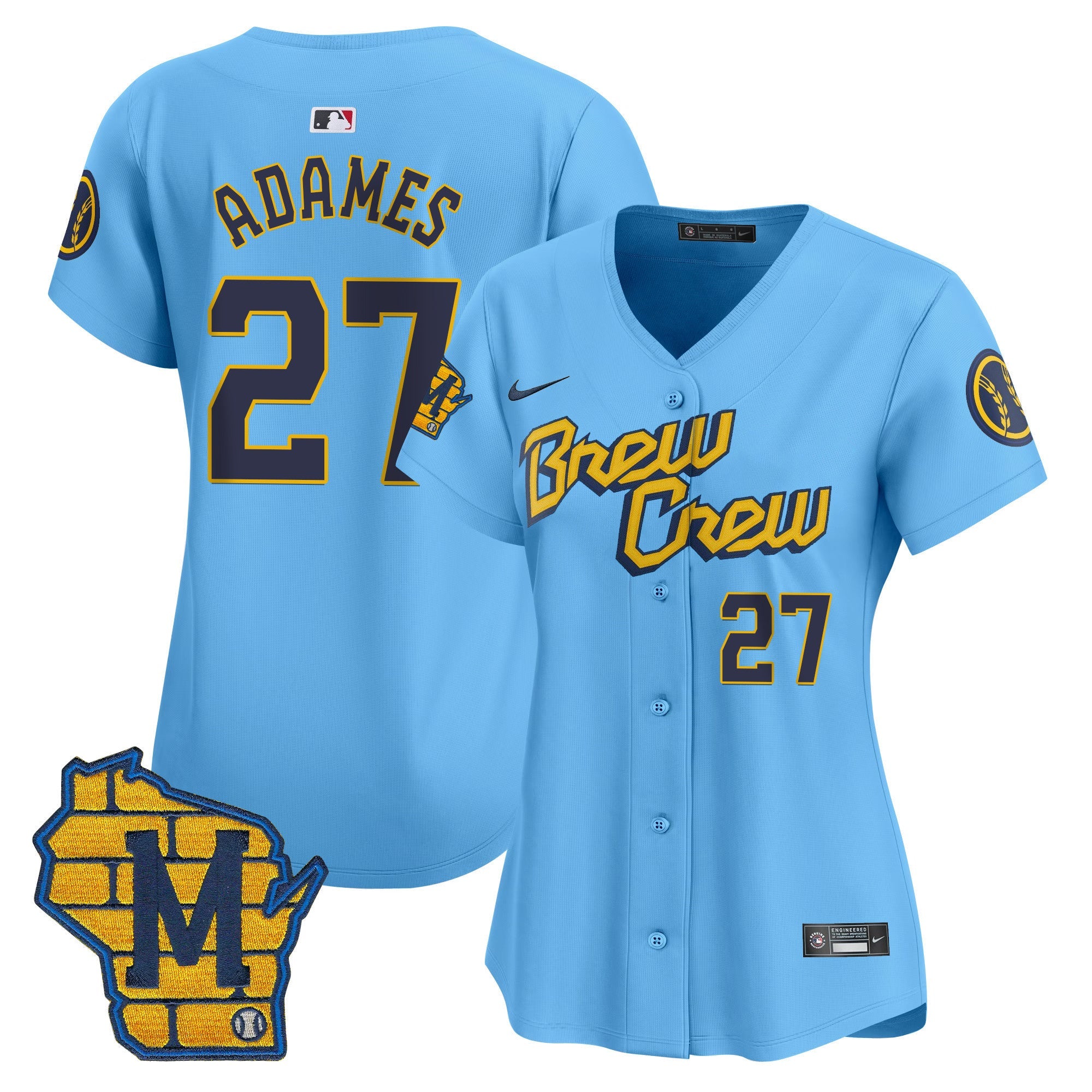 Women’s Milwaukee Home Patch Vapor Premier Limited Jersey