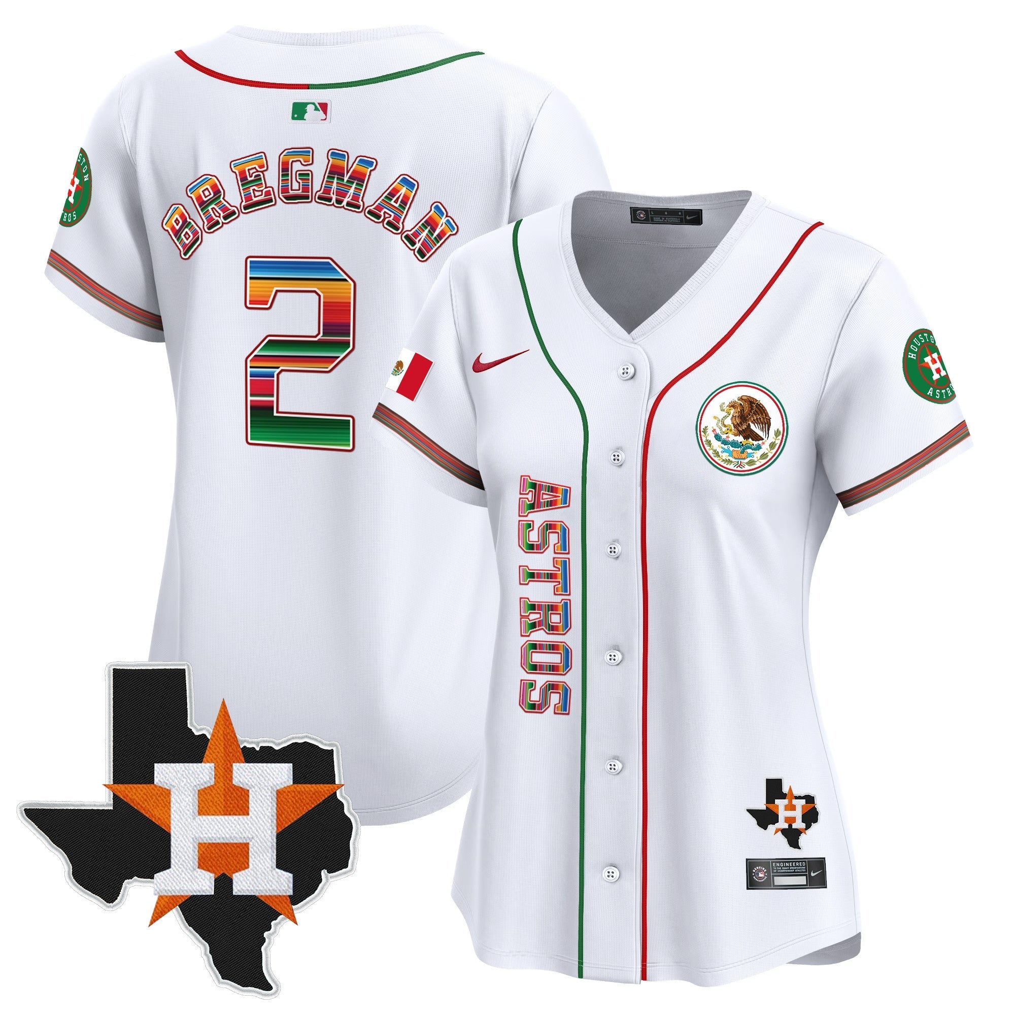 Women’s Houston Mexico Vapor Premier Limited Jersey V4