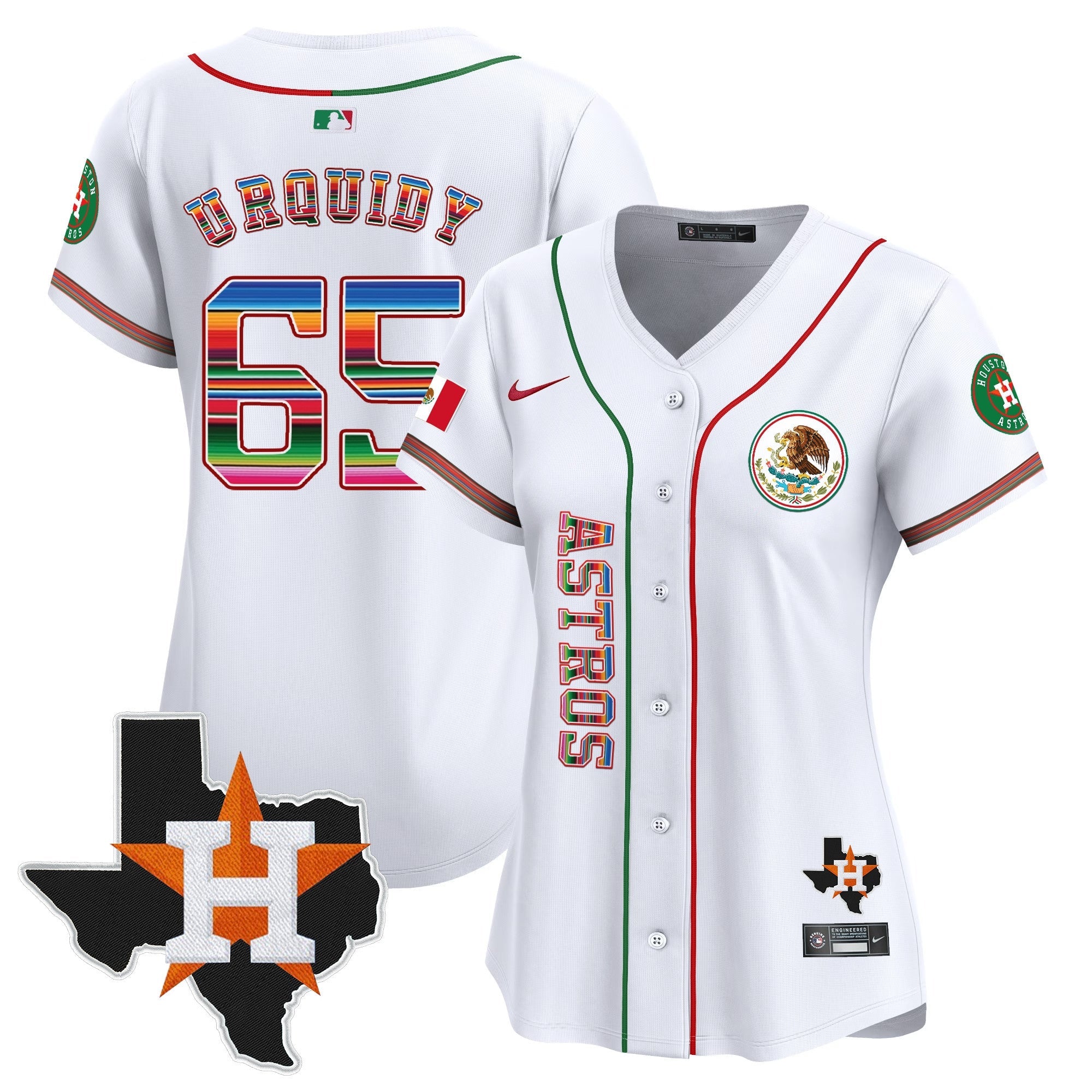 Women’s Houston Mexico Vapor Premier Limited Jersey V4
