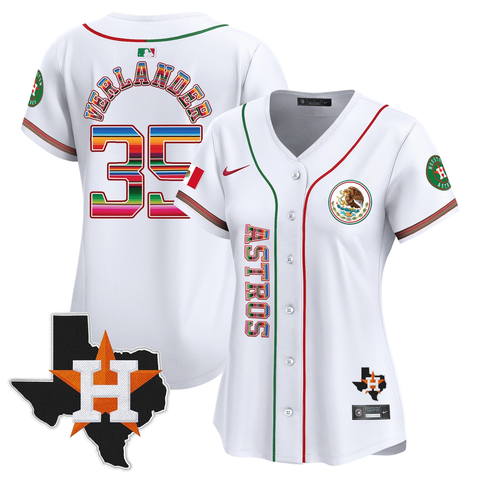 Women’s Houston Mexico Vapor Premier Limited Jersey V4
