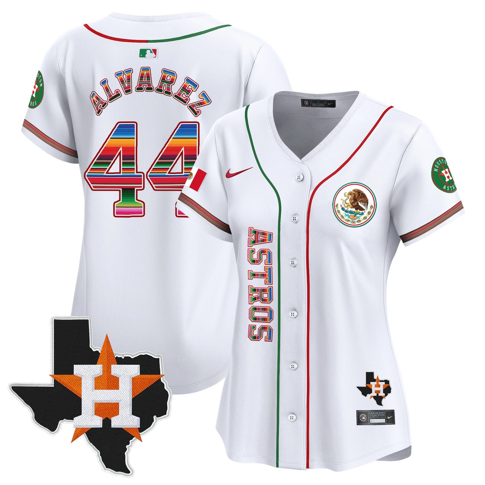 Women’s Houston Mexico Vapor Premier Limited Jersey V4