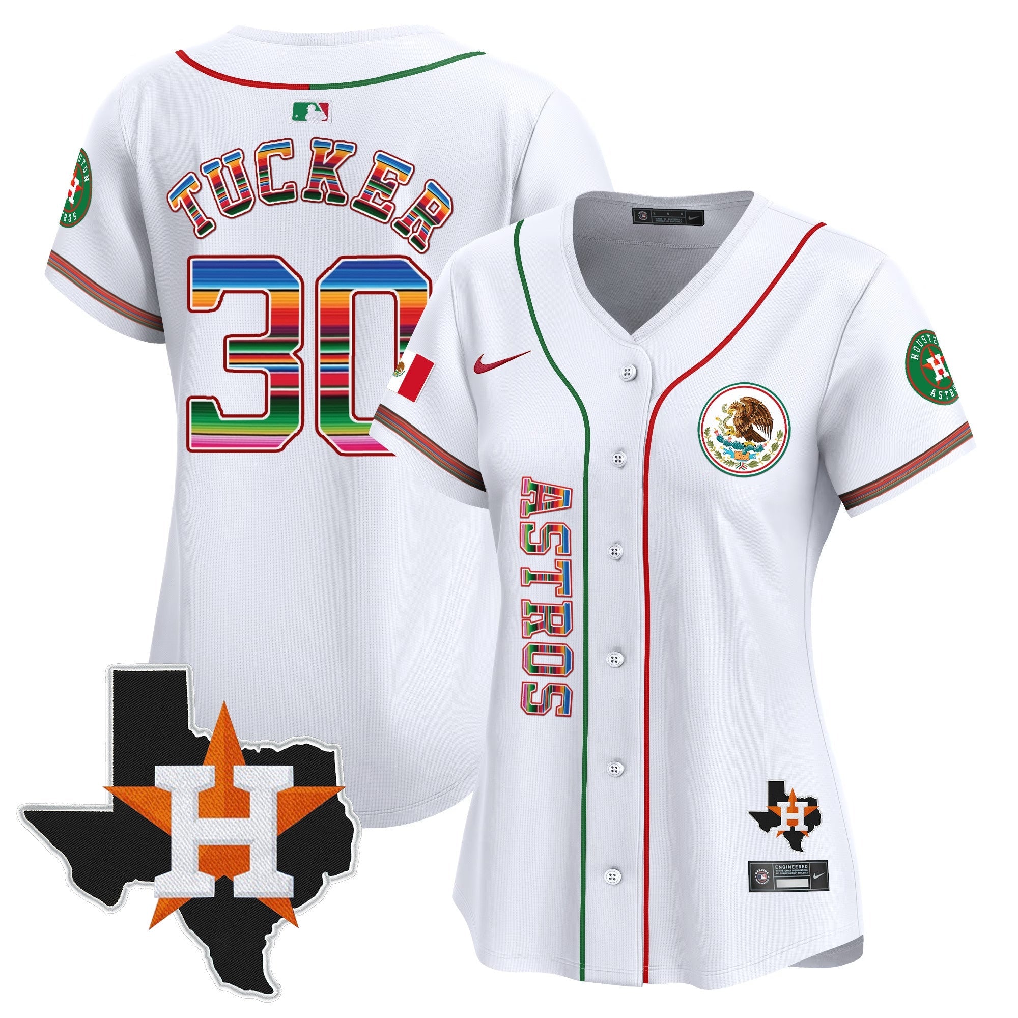 Women’s Houston Mexico Vapor Premier Limited Jersey V4