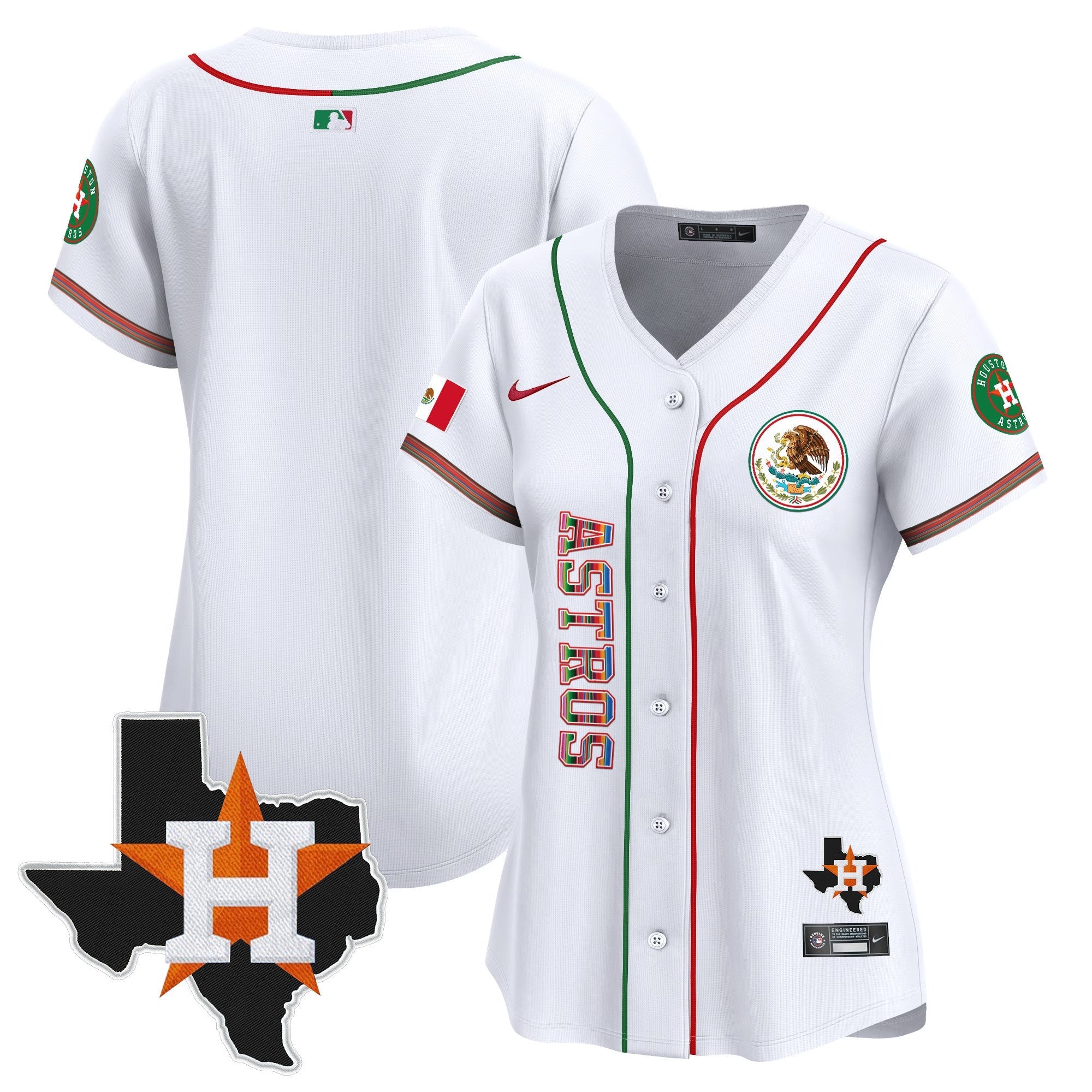 Women’s Houston Mexico Vapor Premier Limited Jersey V4
