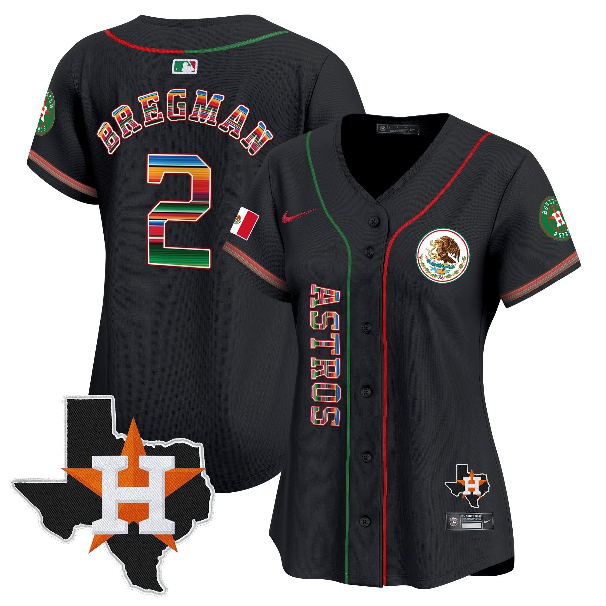 Women’s Houston Mexico Vapor Premier Limited Jersey V4