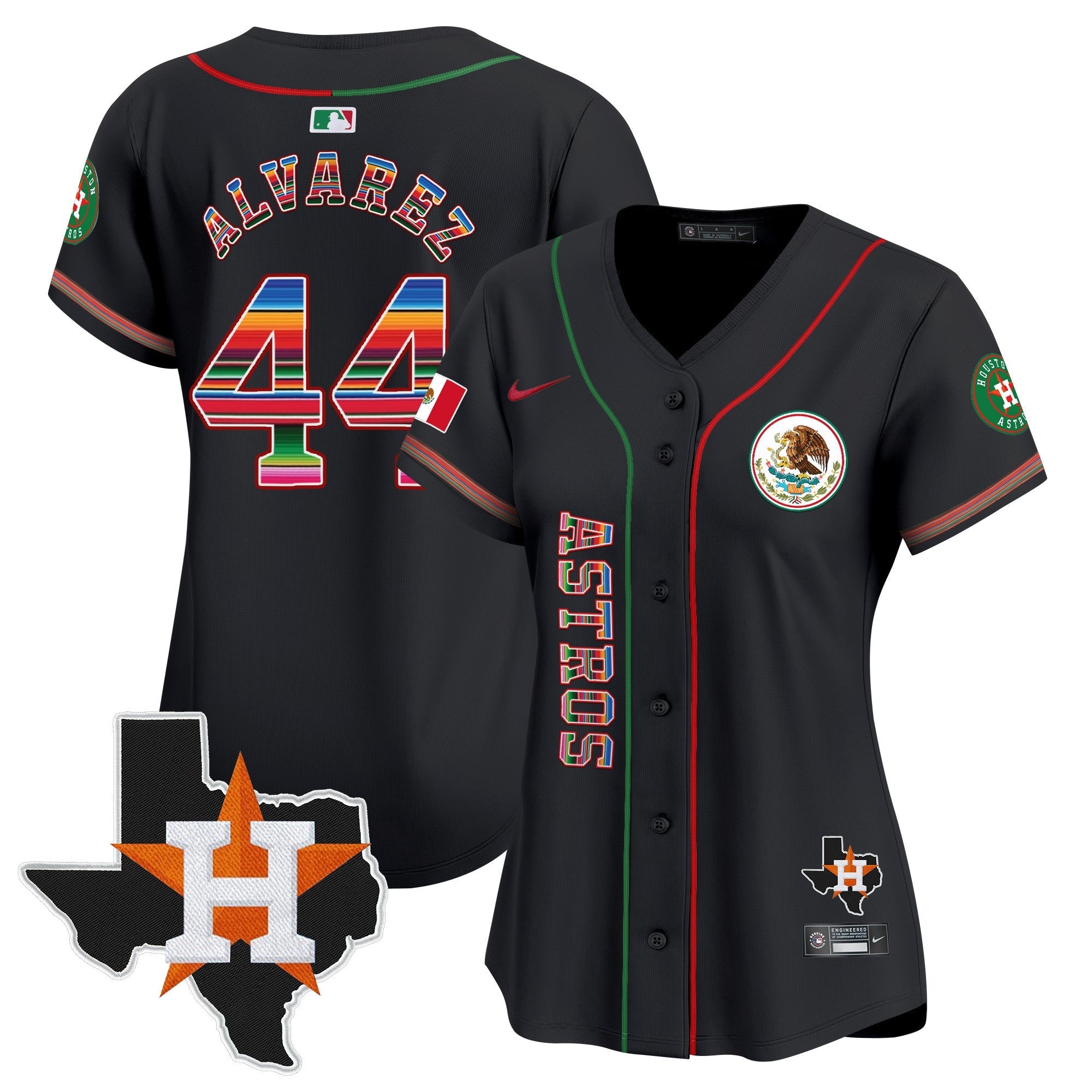 Women’s Houston Mexico Vapor Premier Limited Jersey V4
