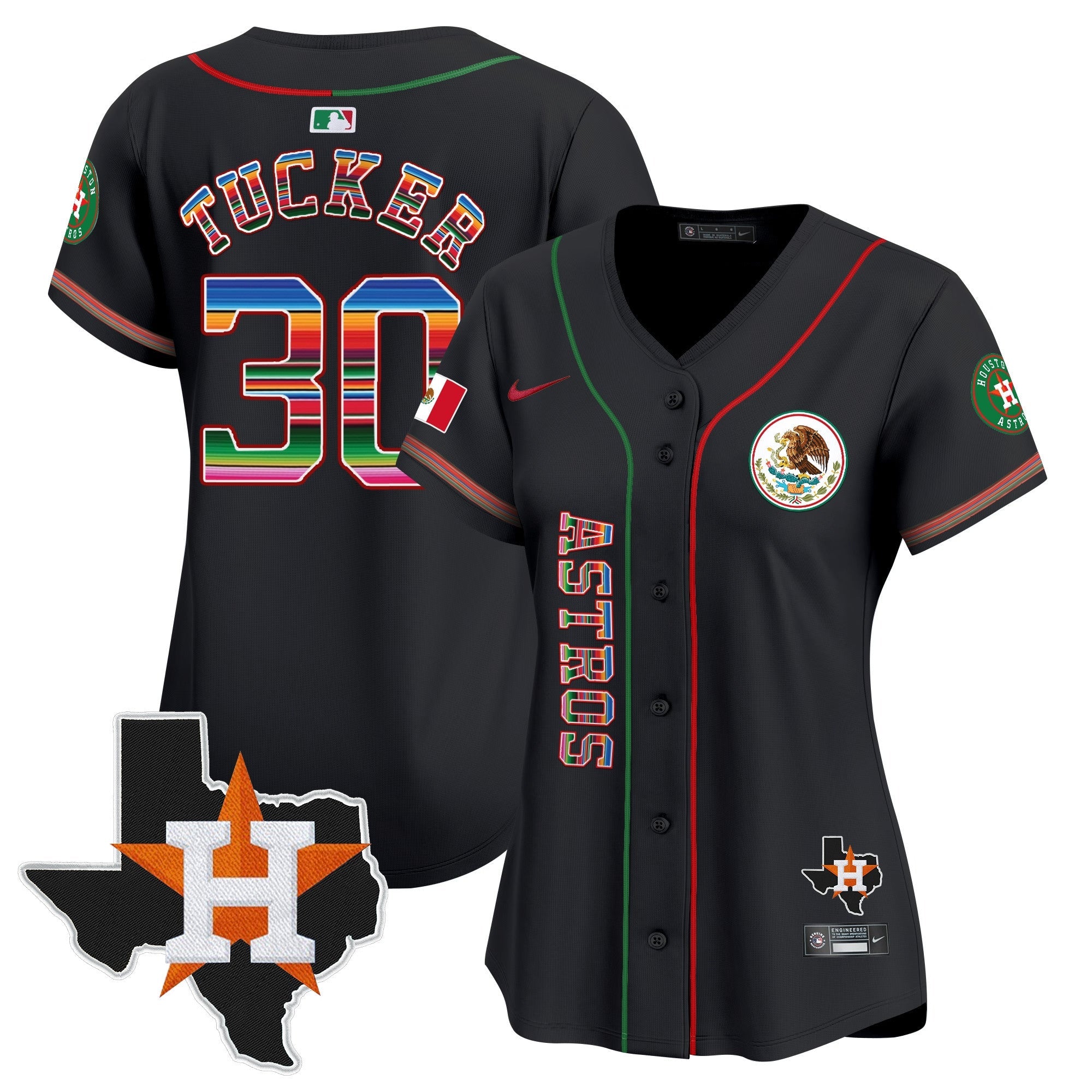 Women’s Houston Mexico Vapor Premier Limited Jersey V4