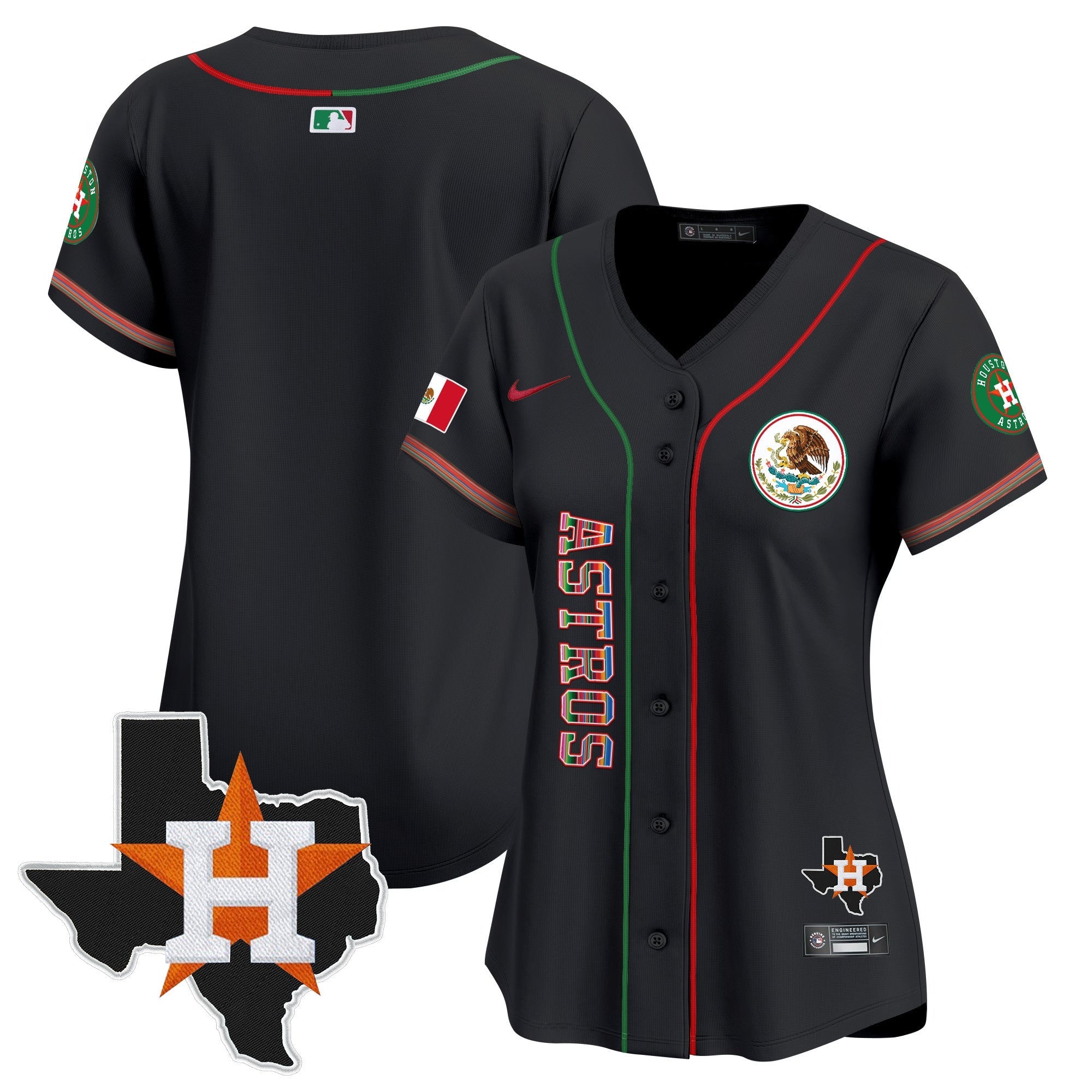 Women’s Houston Mexico Vapor Premier Limited Jersey V4